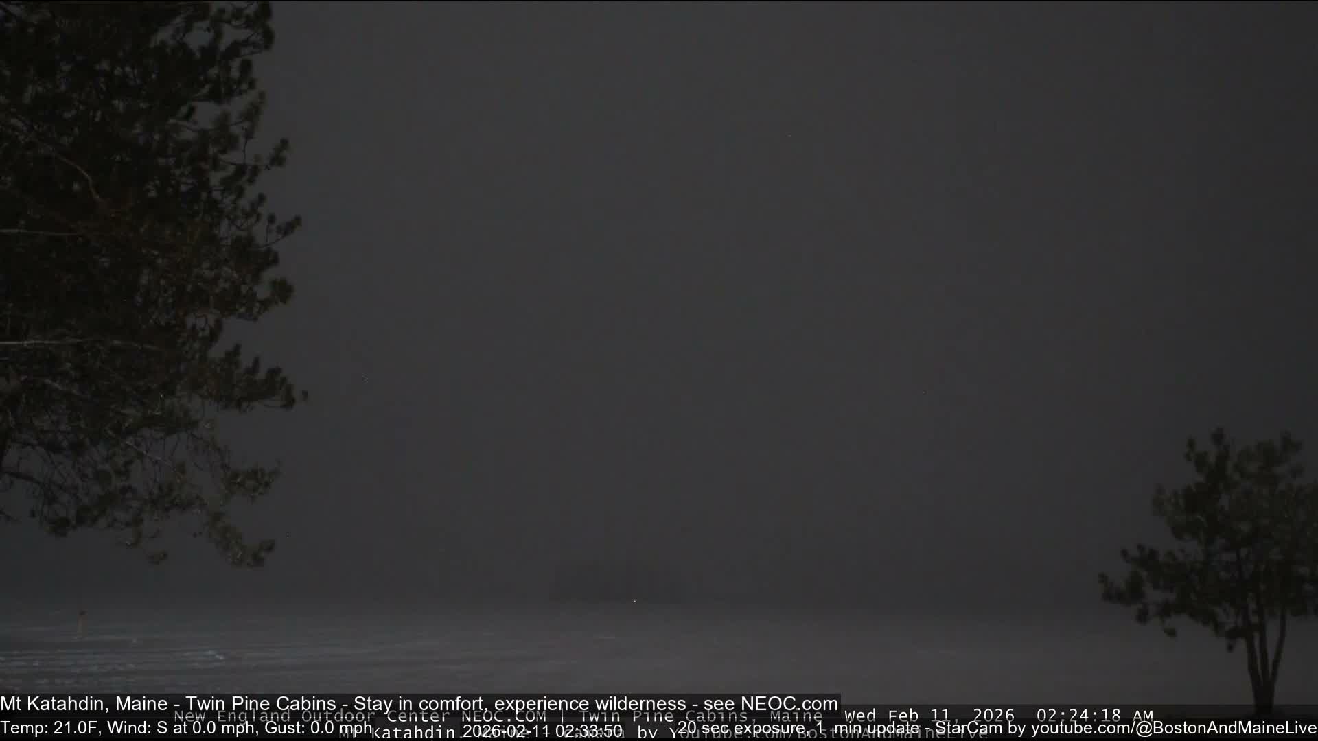 Mt Katahdin Live Cam - Millinocket, Maine, USA