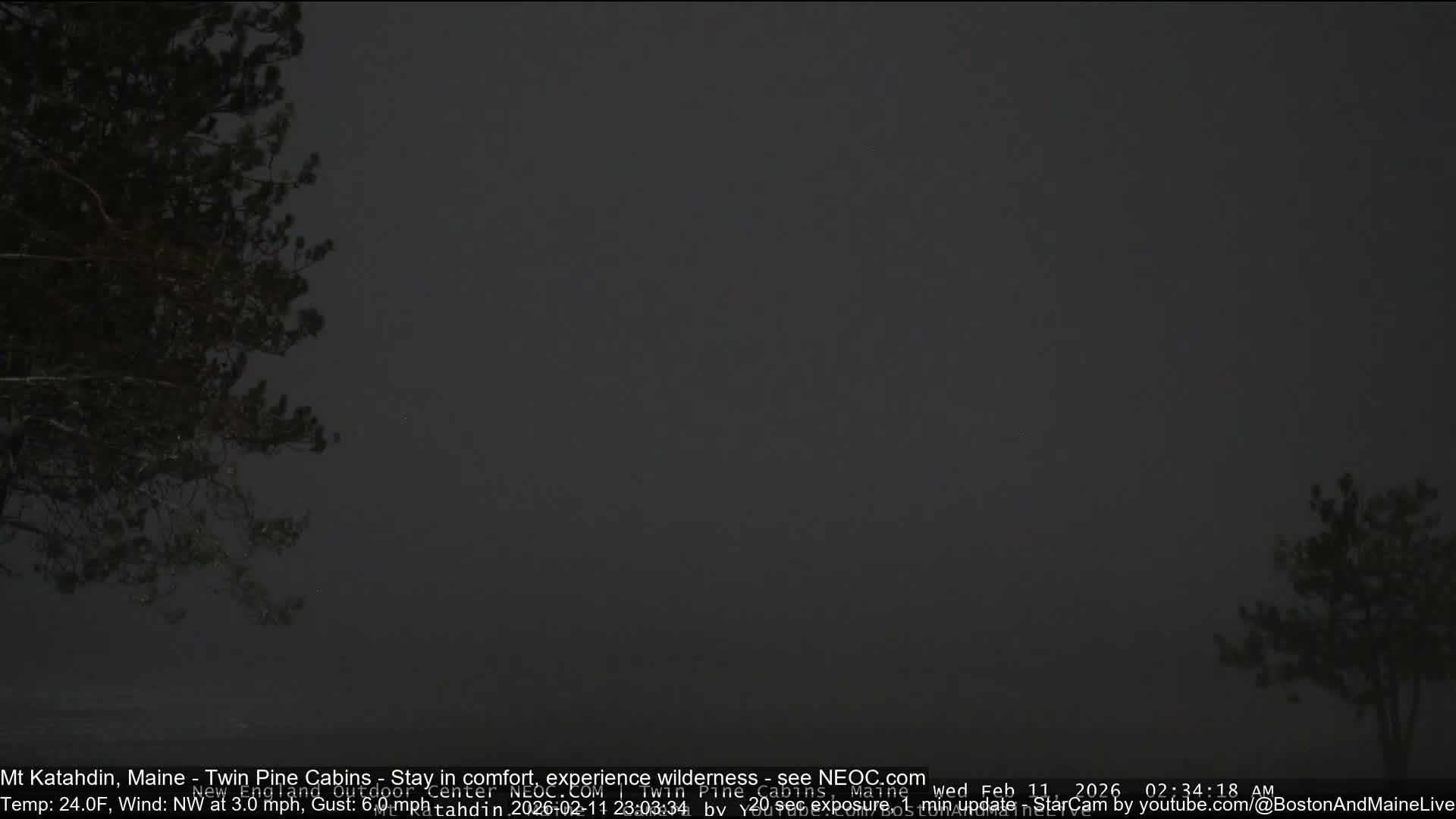 Mt Katahdin Live Cam - Millinocket, Maine, USA
