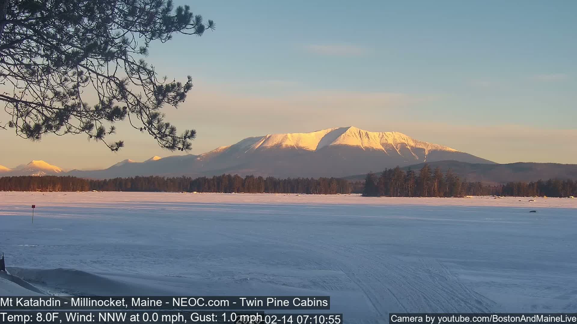 Mt Katahdin Live Cam - Millinocket, Maine, USA