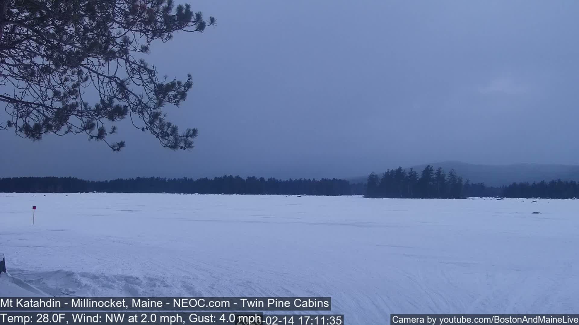 Mt Katahdin Live Cam - Millinocket, Maine, USA