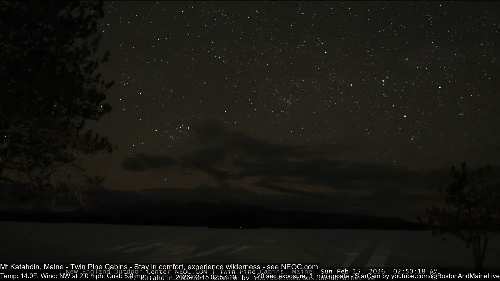 Mt Katahdin Live Cam - Millinocket, Maine, USA