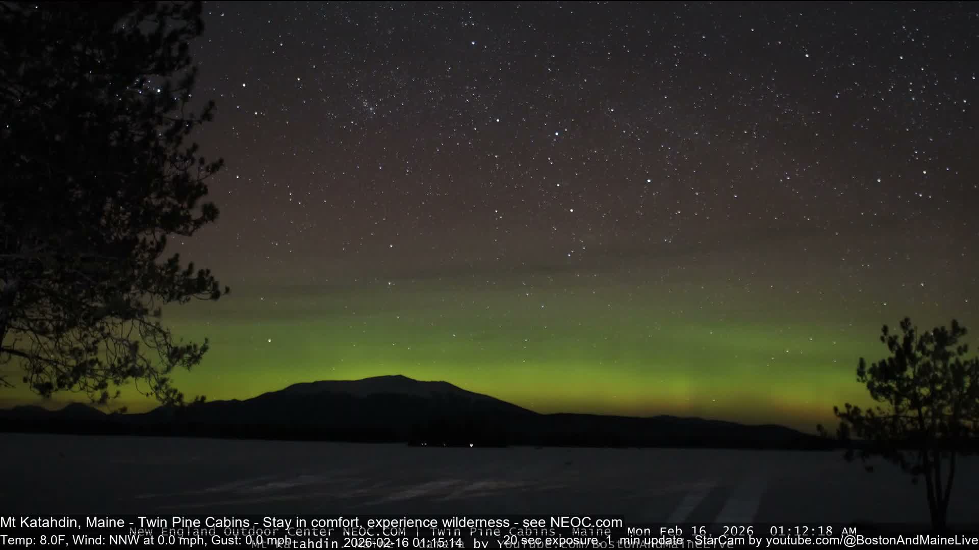 Mt Katahdin Live Cam - Millinocket, Maine, USA