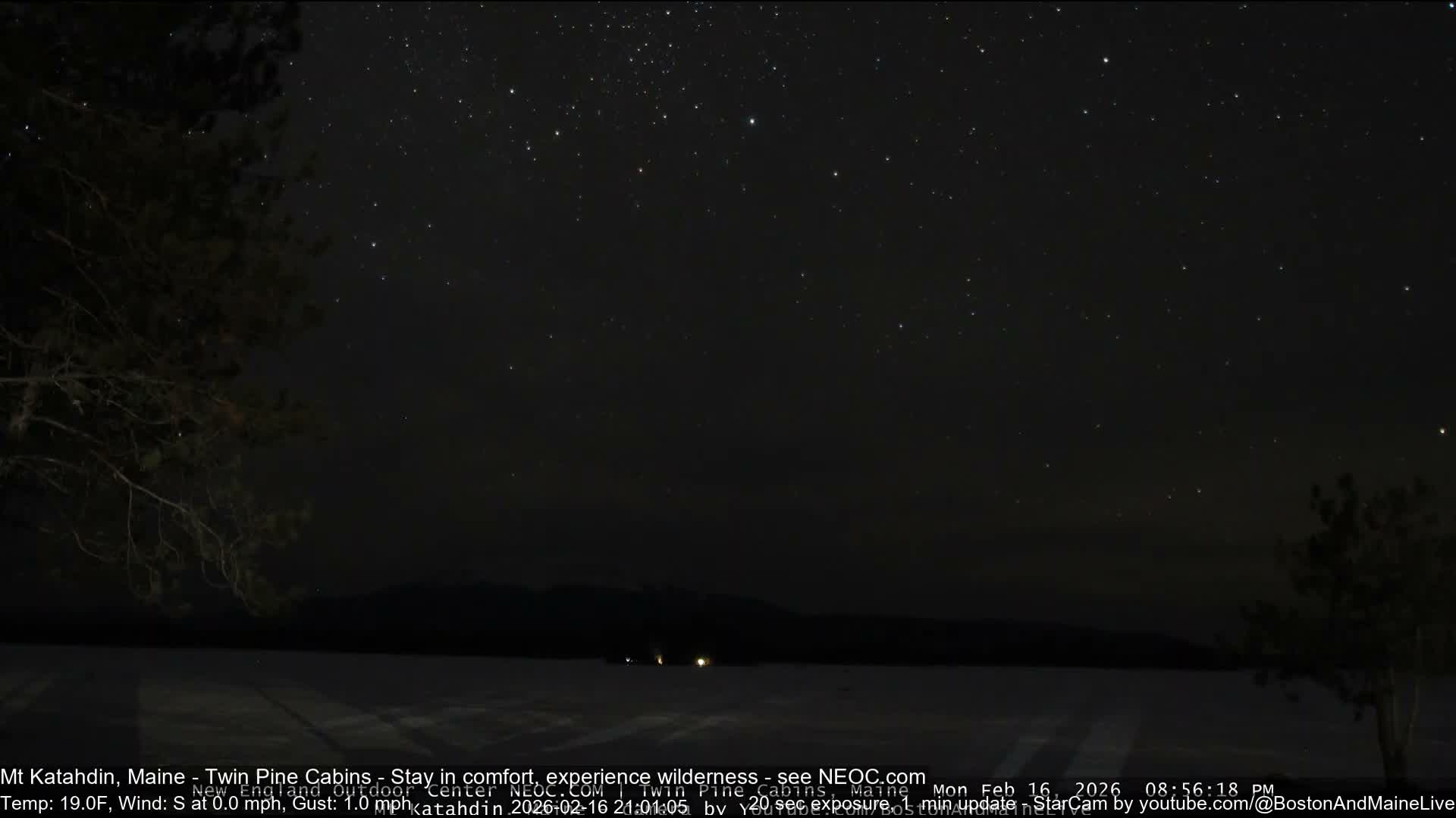Mt Katahdin Live Cam - Millinocket, Maine, USA