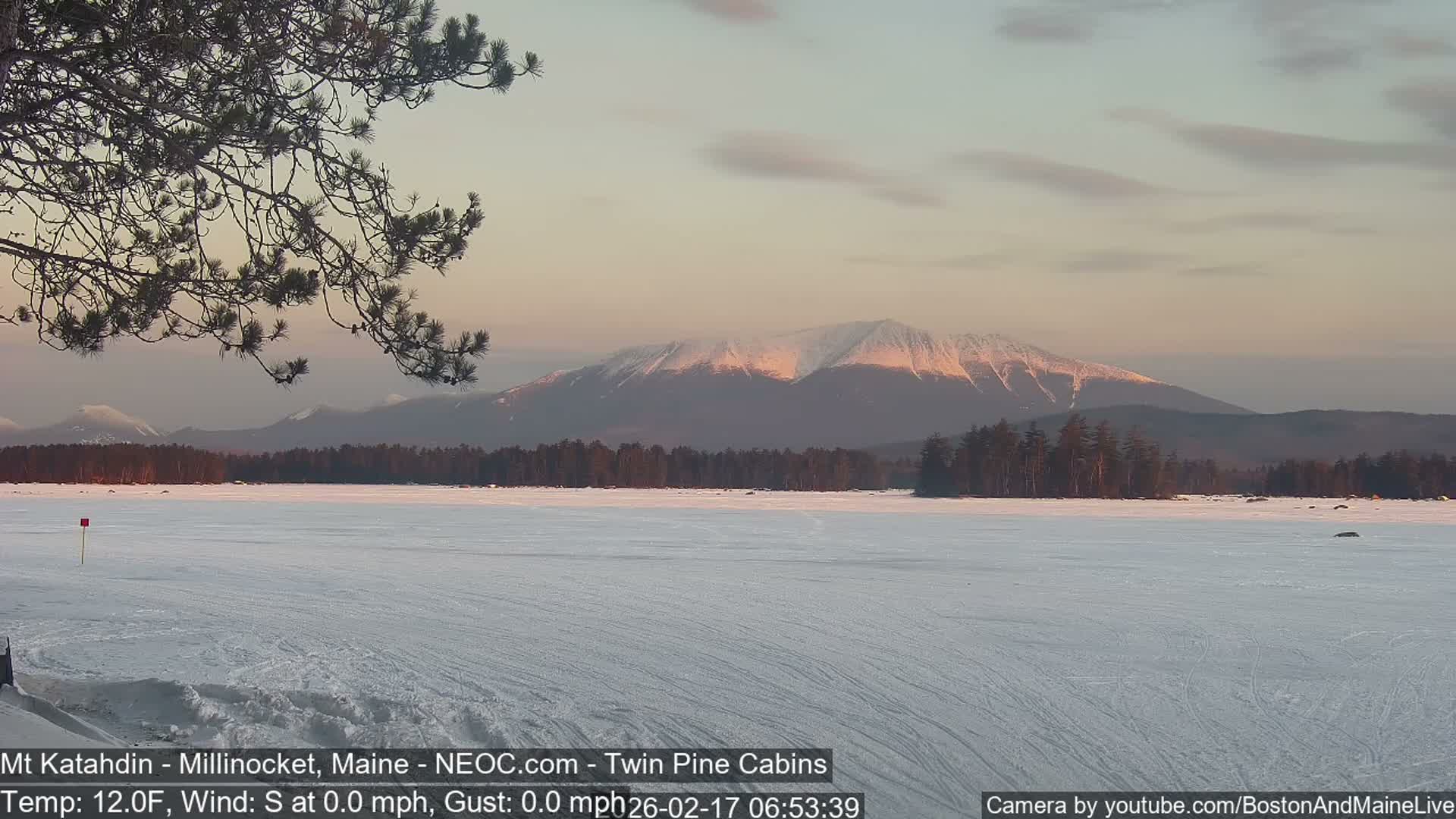 Mt Katahdin Live Cam - Millinocket, Maine, USA