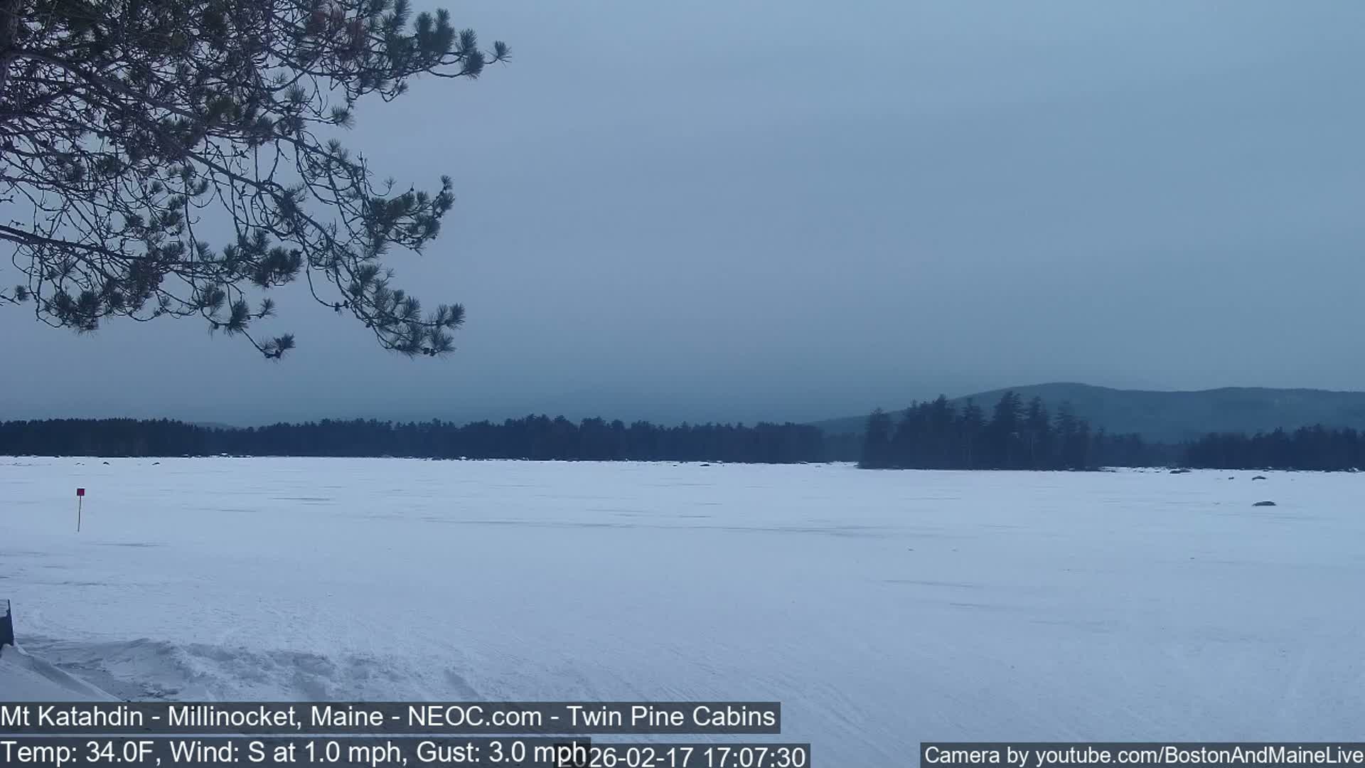 Mt Katahdin Live Cam - Millinocket, Maine, USA