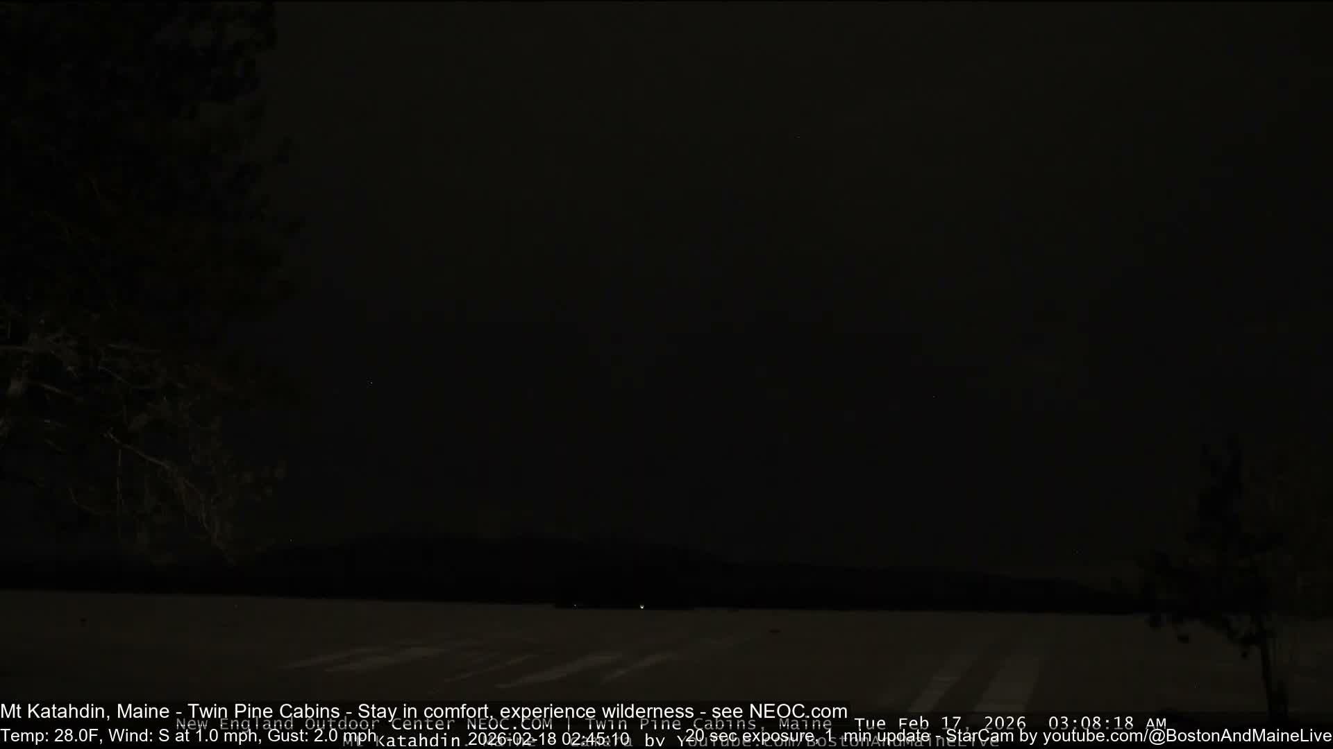 Mt Katahdin Live Cam - Millinocket, Maine, USA
