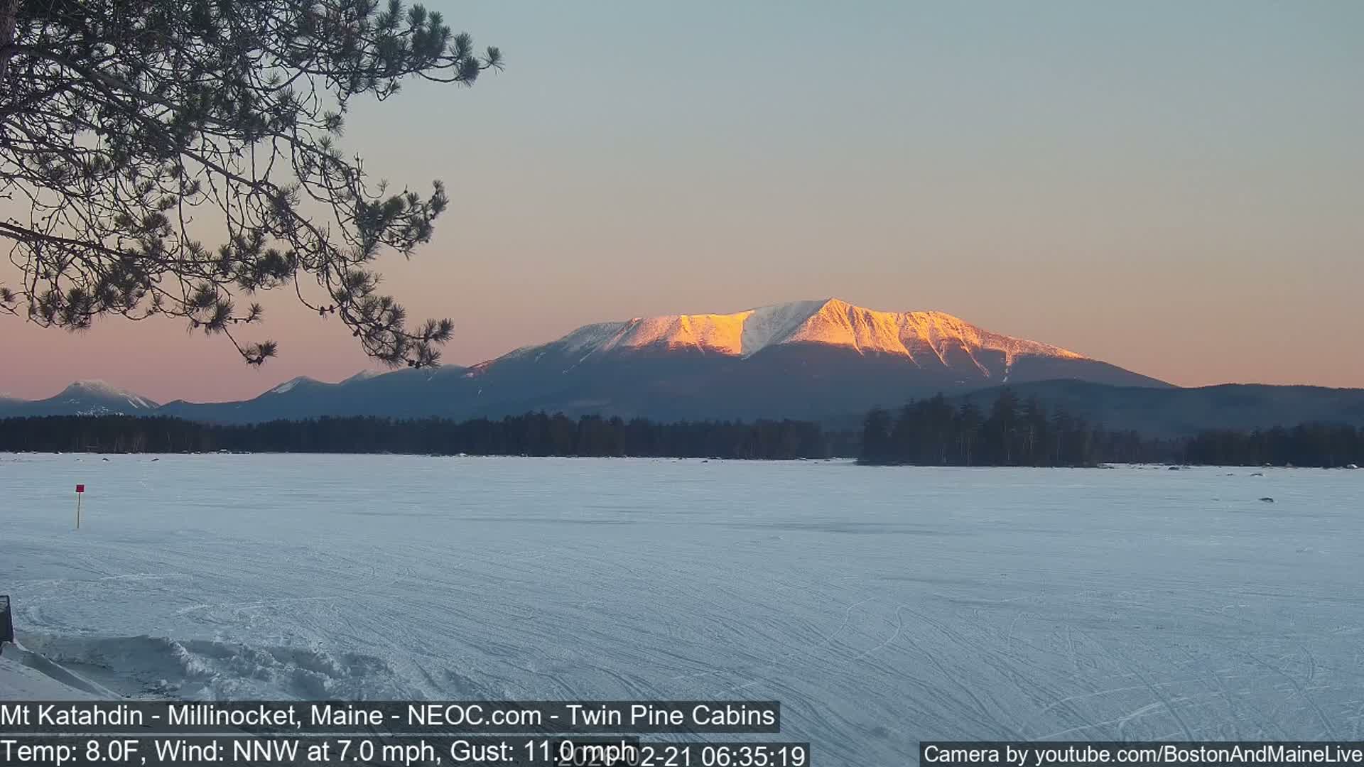 Mt Katahdin Live Cam - Millinocket, Maine, USA