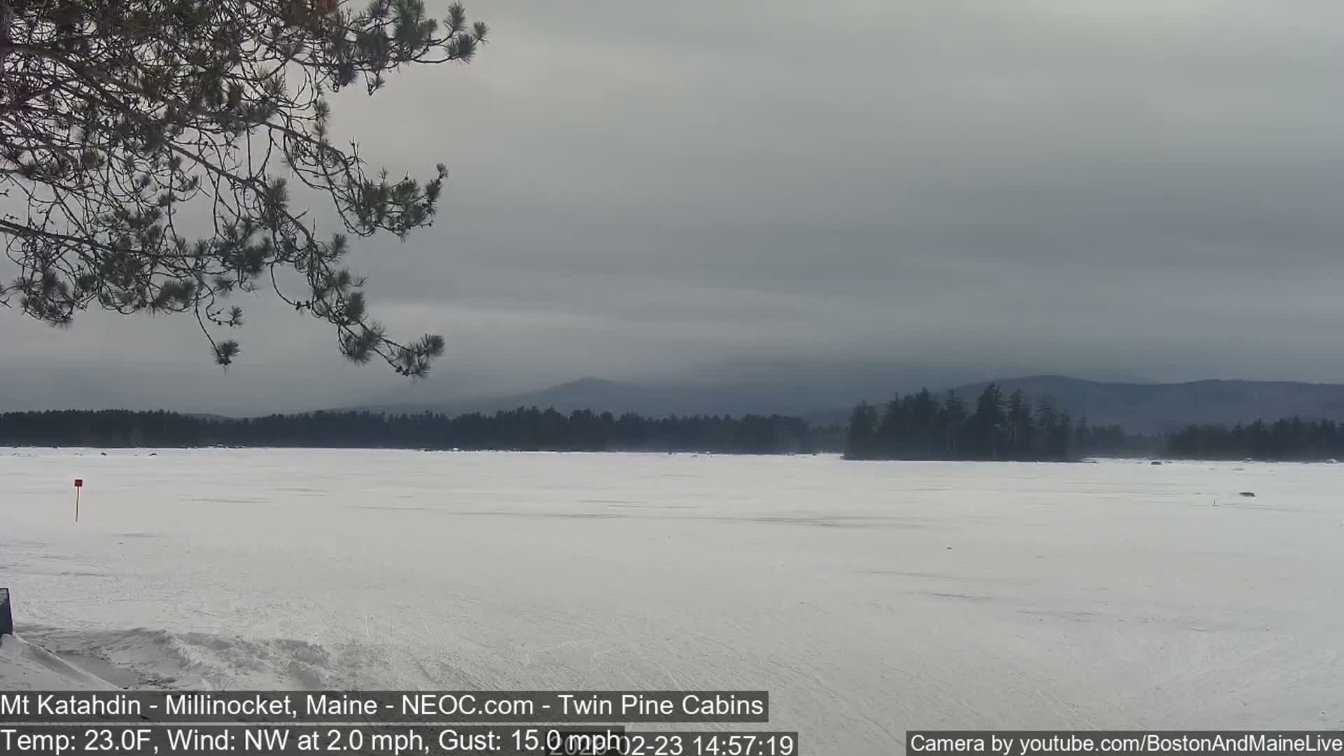 Mt Katahdin Live Cam - Millinocket, Maine, USA