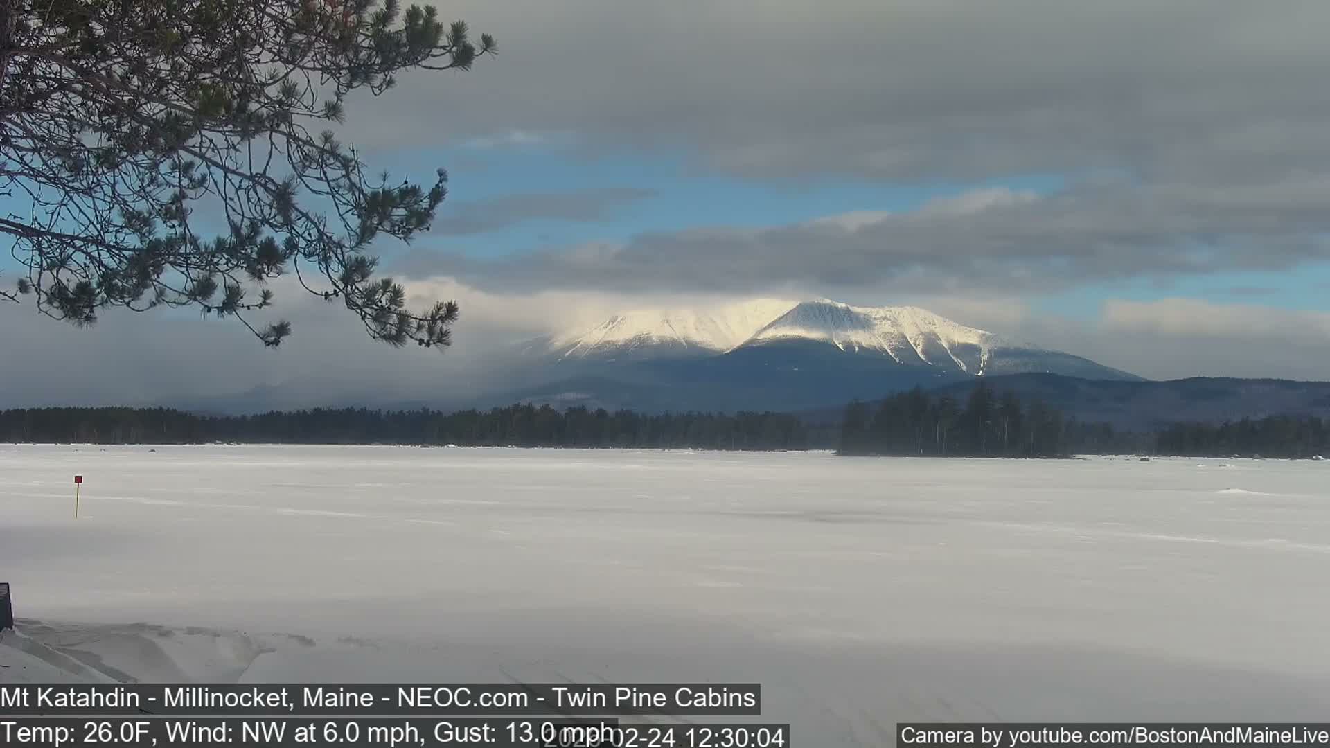 Mt Katahdin Live Cam - Millinocket, Maine, USA