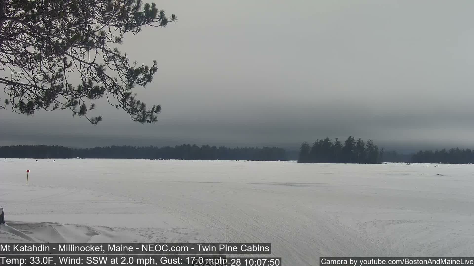 Mt Katahdin Live Cam - Millinocket, Maine, USA