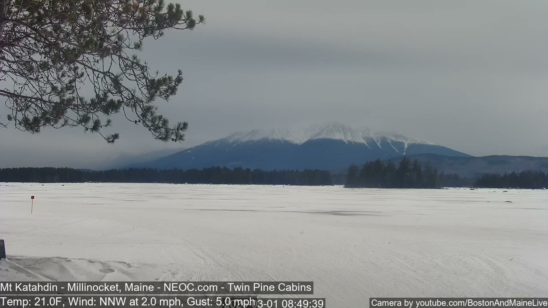 Mt Katahdin Live Cam - Millinocket, Maine, USA
