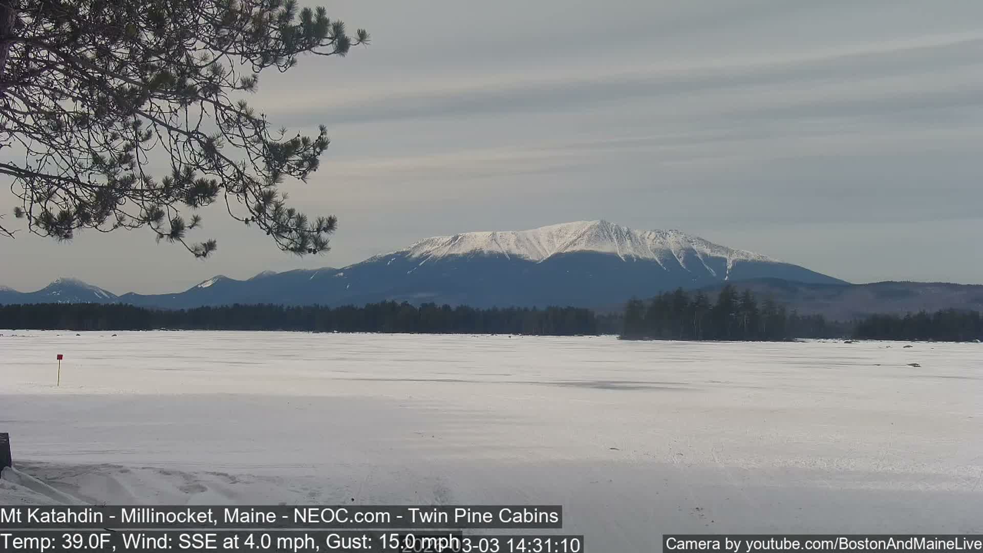 Mt Katahdin Live Cam - Millinocket, Maine, USA