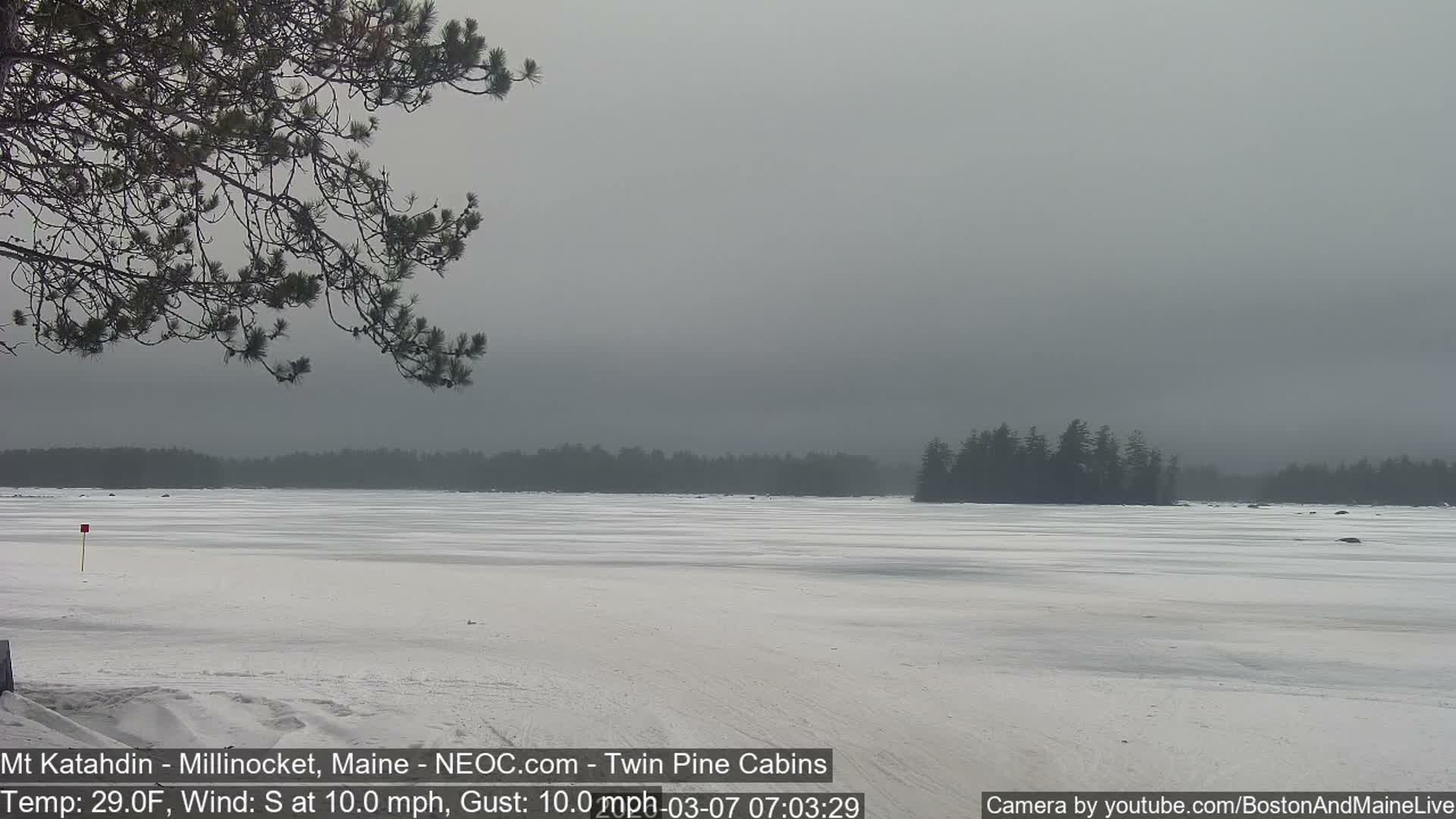 Mt Katahdin Live Cam - Millinocket, Maine, USA