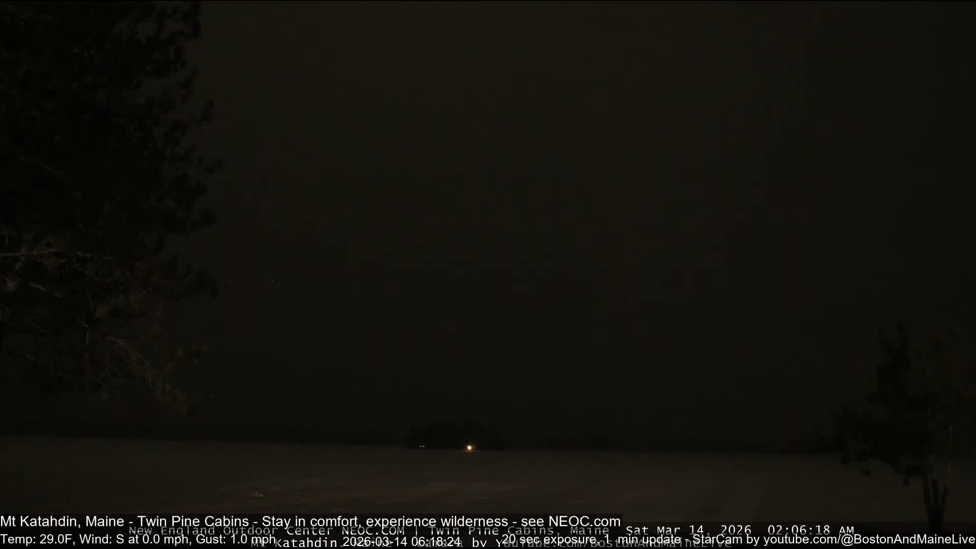 Mt Katahdin Live Cam - Millinocket, Maine, USA