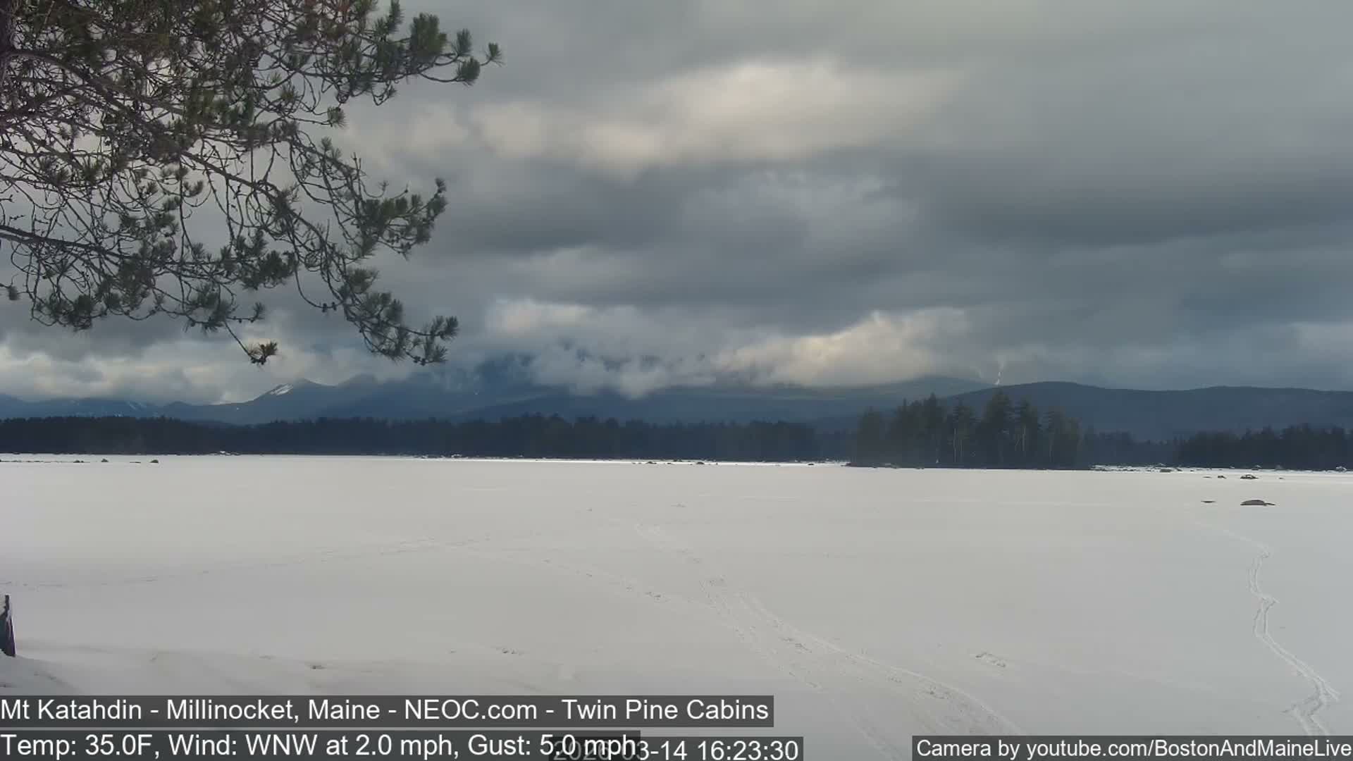 Mt Katahdin Live Cam - Millinocket, Maine, USA