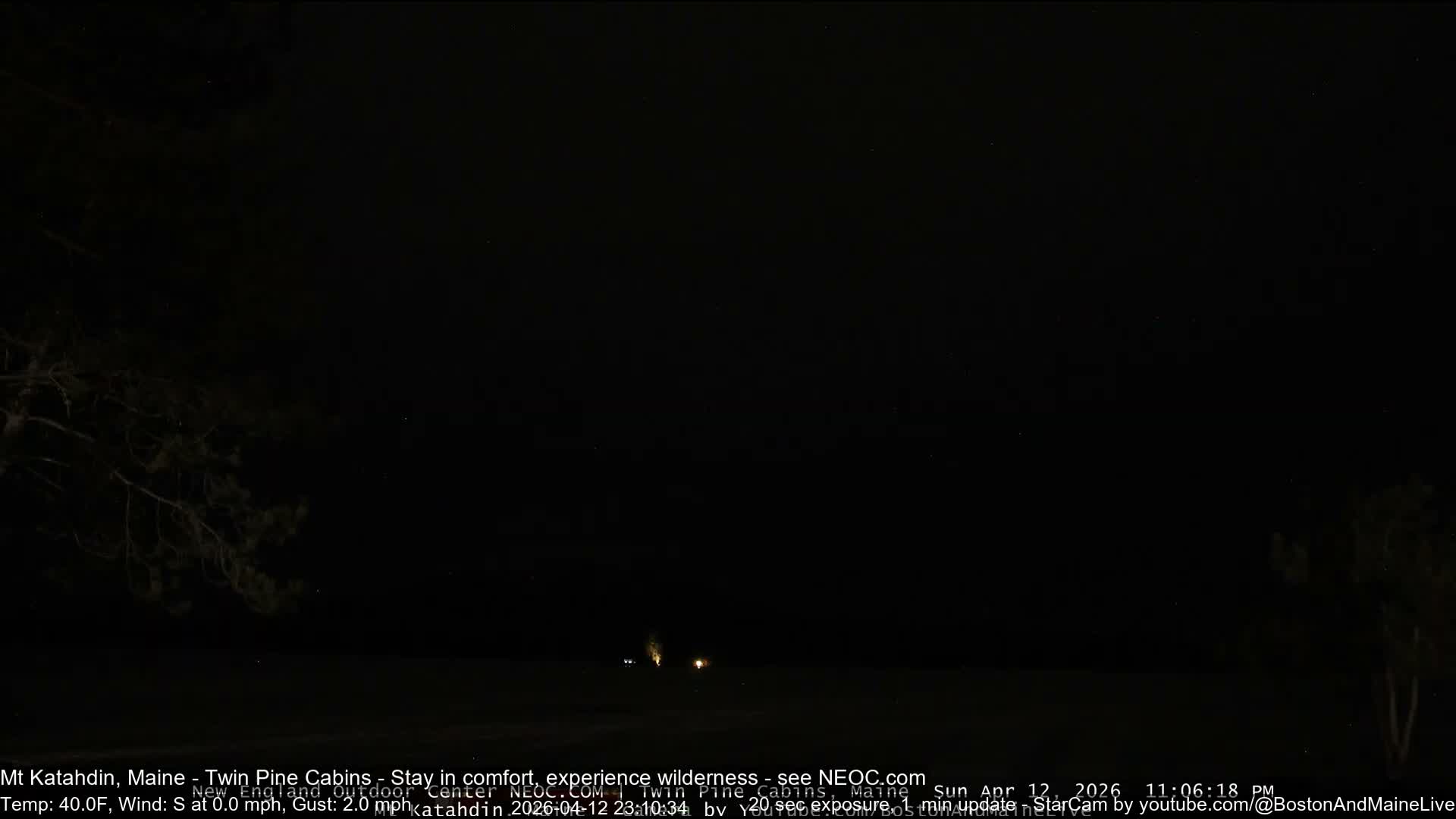 Mt Katahdin Live Cam - Millinocket, Maine, USA