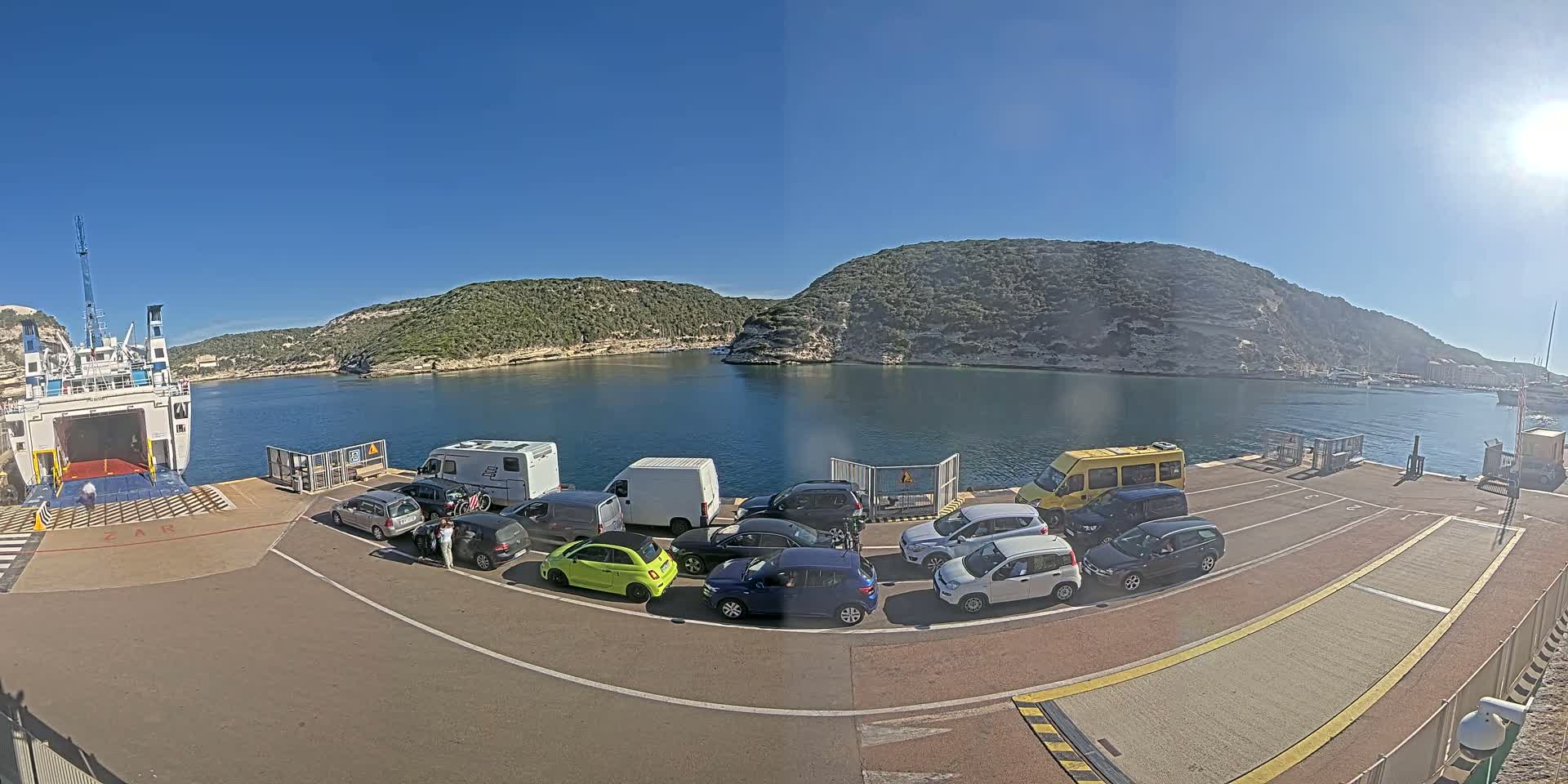 Corsica, Port de Commerce Bonifacio Port Live Cam - Sartene, Corse-du-Sud, Corse , France
