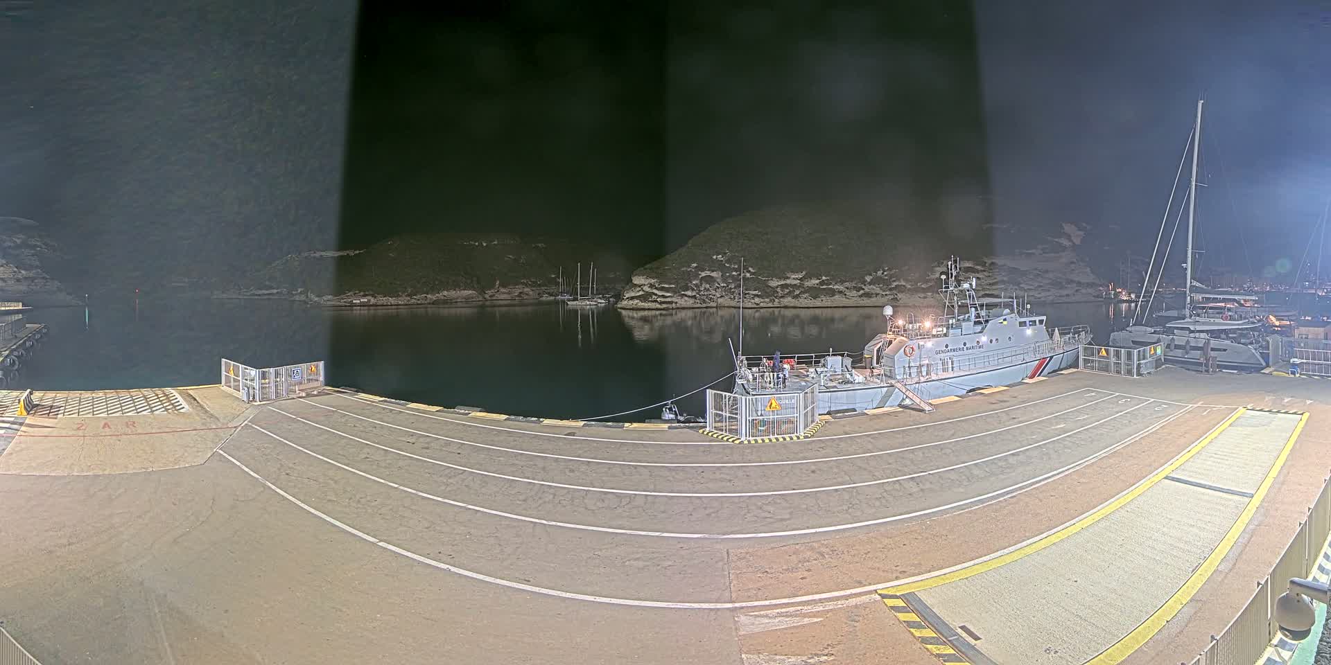 Corsica, Port de Commerce Bonifacio Port Live Cam - Sartene, Corse-du-Sud, Corse , France