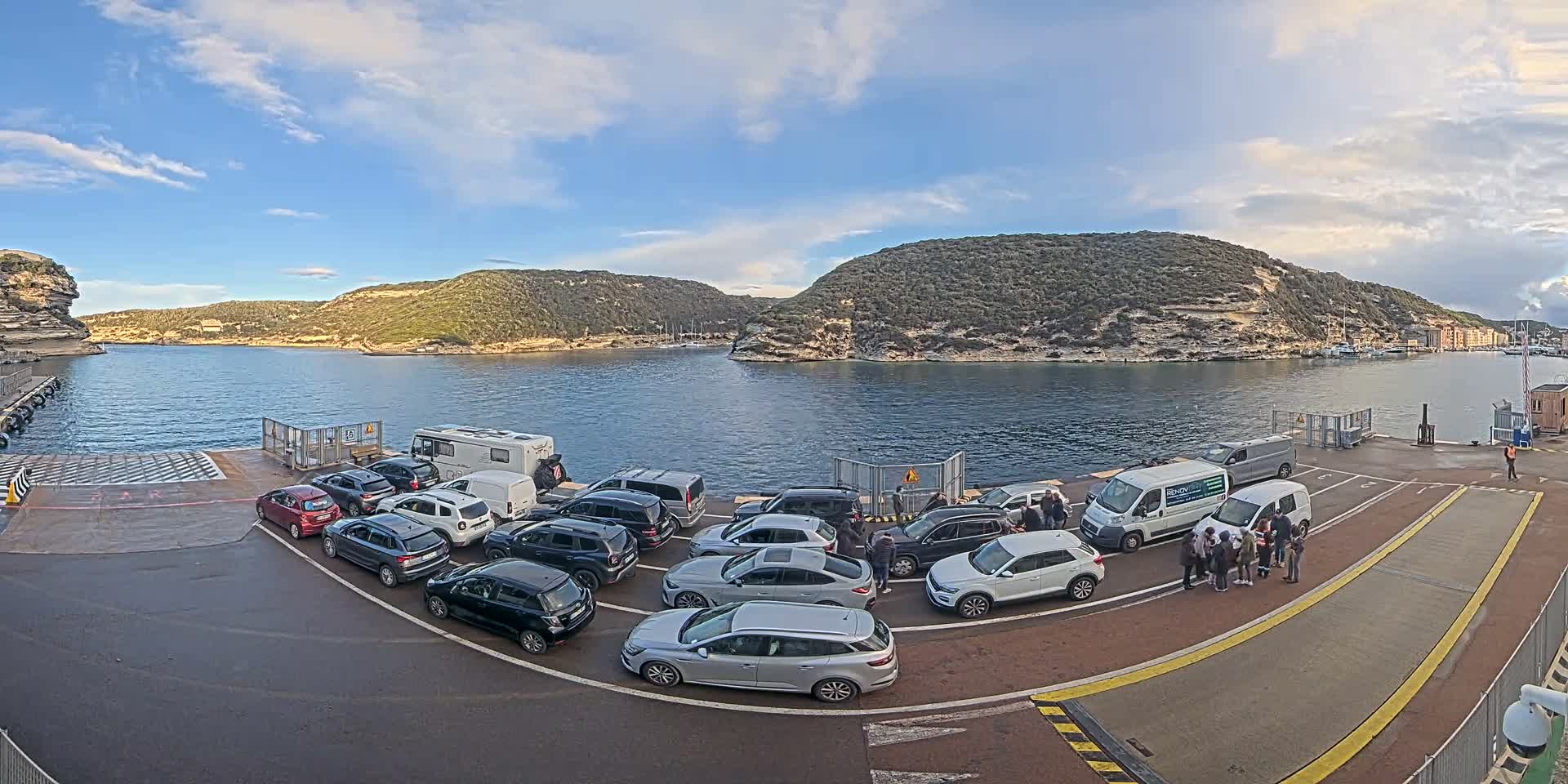 Corsica, Port de Commerce Bonifacio Port Live Cam - Sartene, Corse-du-Sud, Corse , France