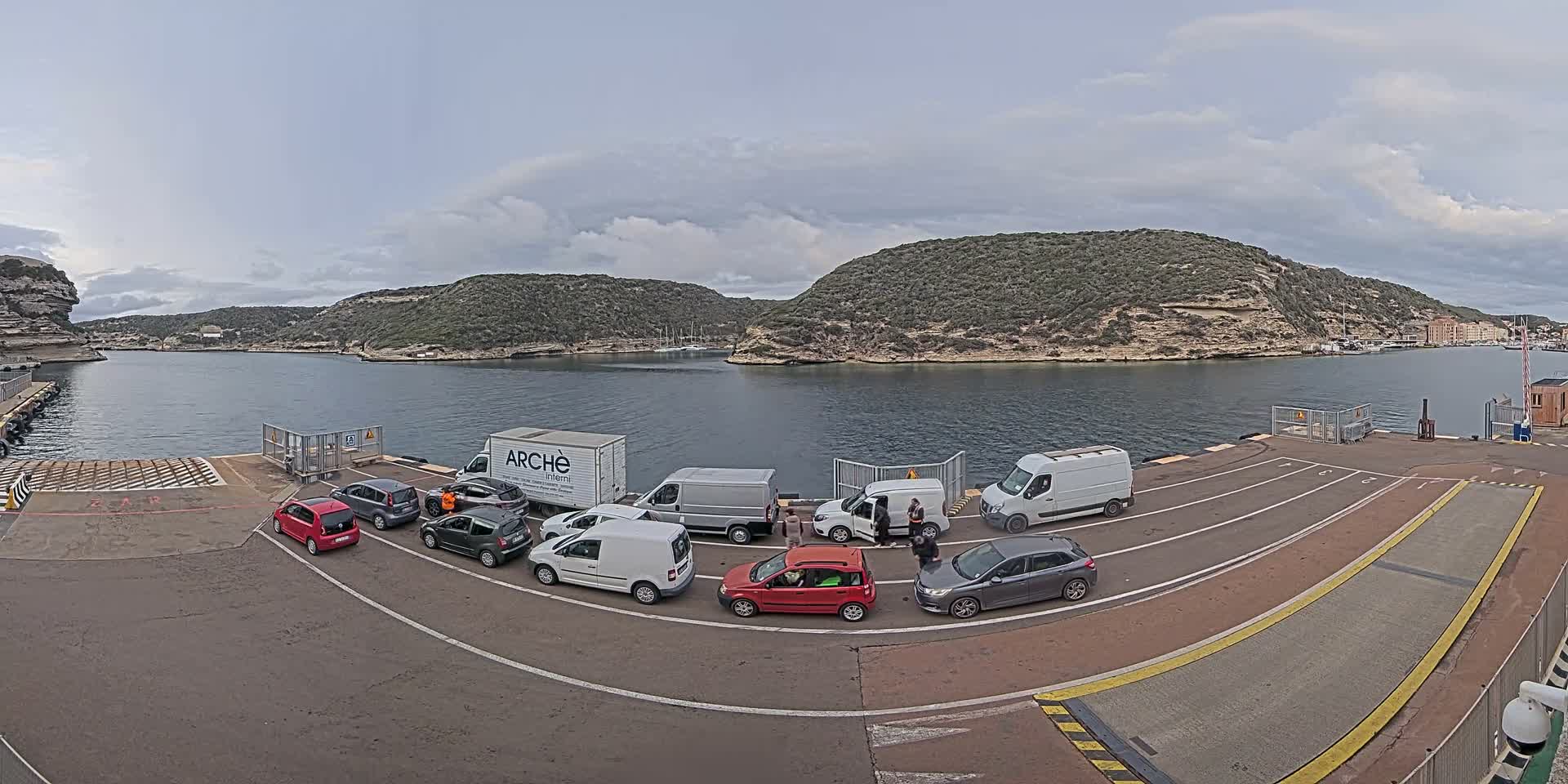 Corsica, Port de Commerce Bonifacio Port Live Cam - Sartene, Corse-du-Sud, Corse , France