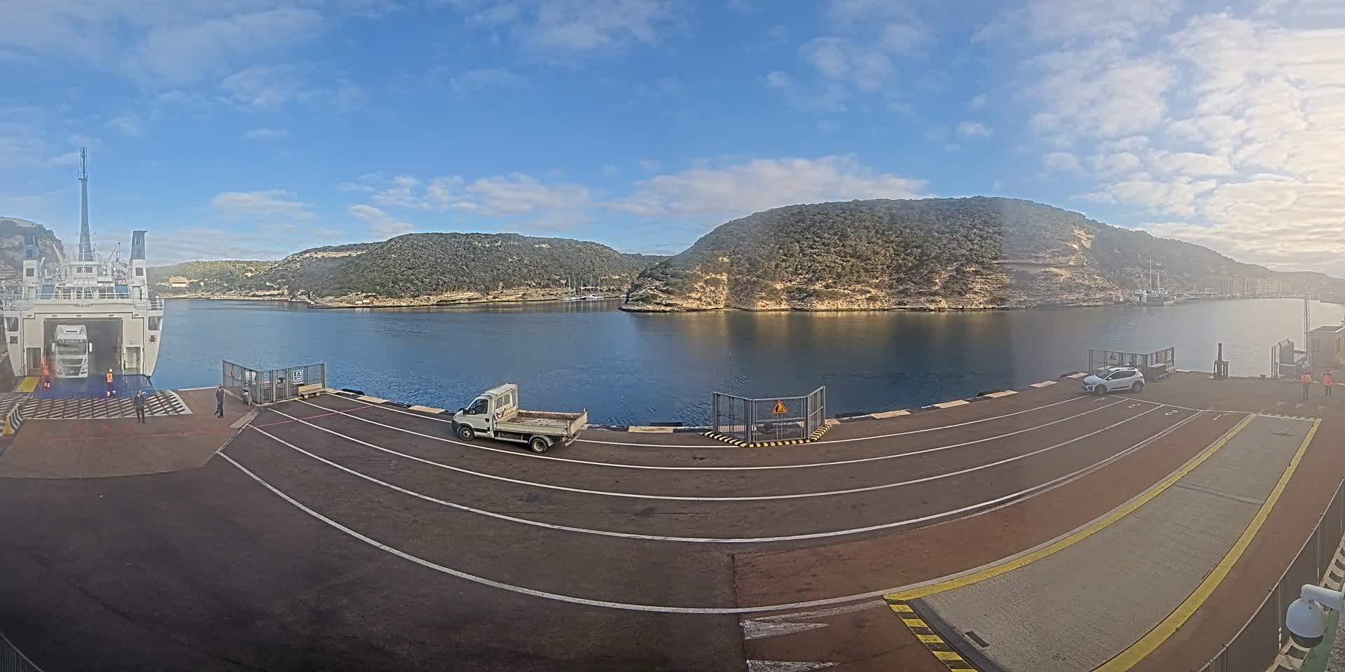 Corsica, Port de Commerce Bonifacio Port Live Cam - Sartene, Corse-du-Sud, Corse , France