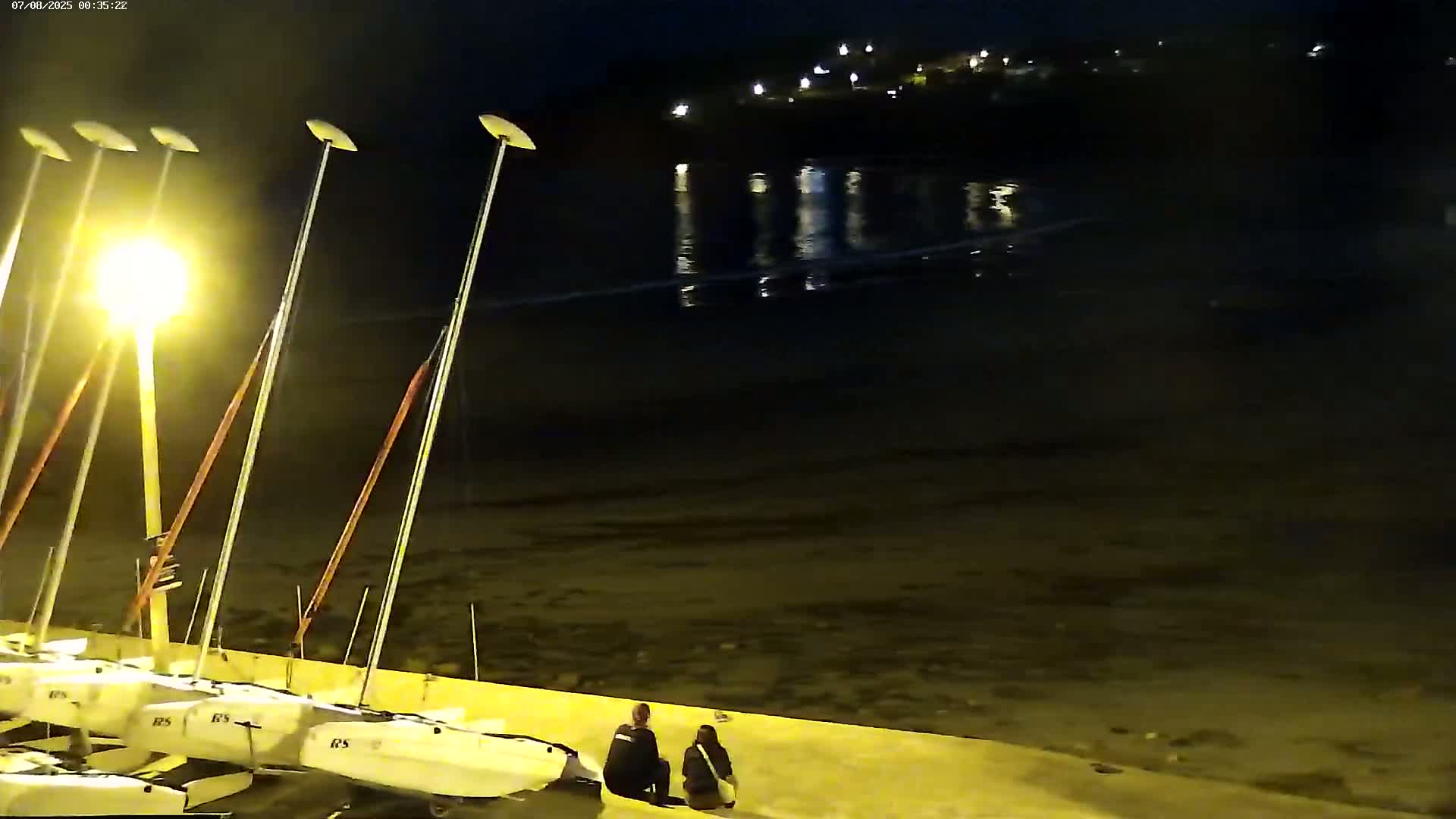Perros-Guirec Plage de Trestraou Beach Live Cam - Lannion, Cotes-d'Armor, Bretagne, France