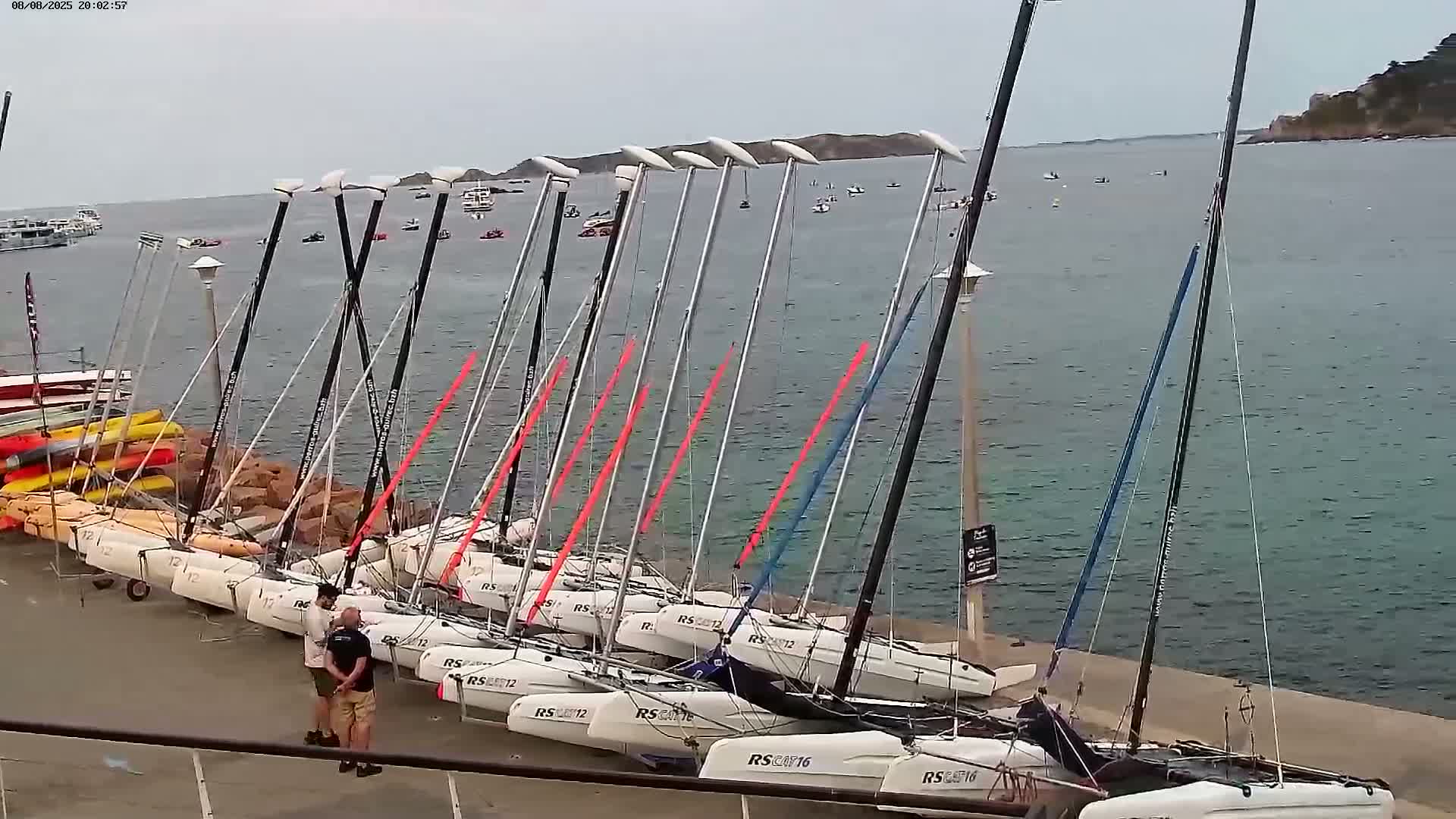 Perros-Guirec Plage de Trestraou Beach Live Cam - Lannion, Cotes-d'Armor, Bretagne, France