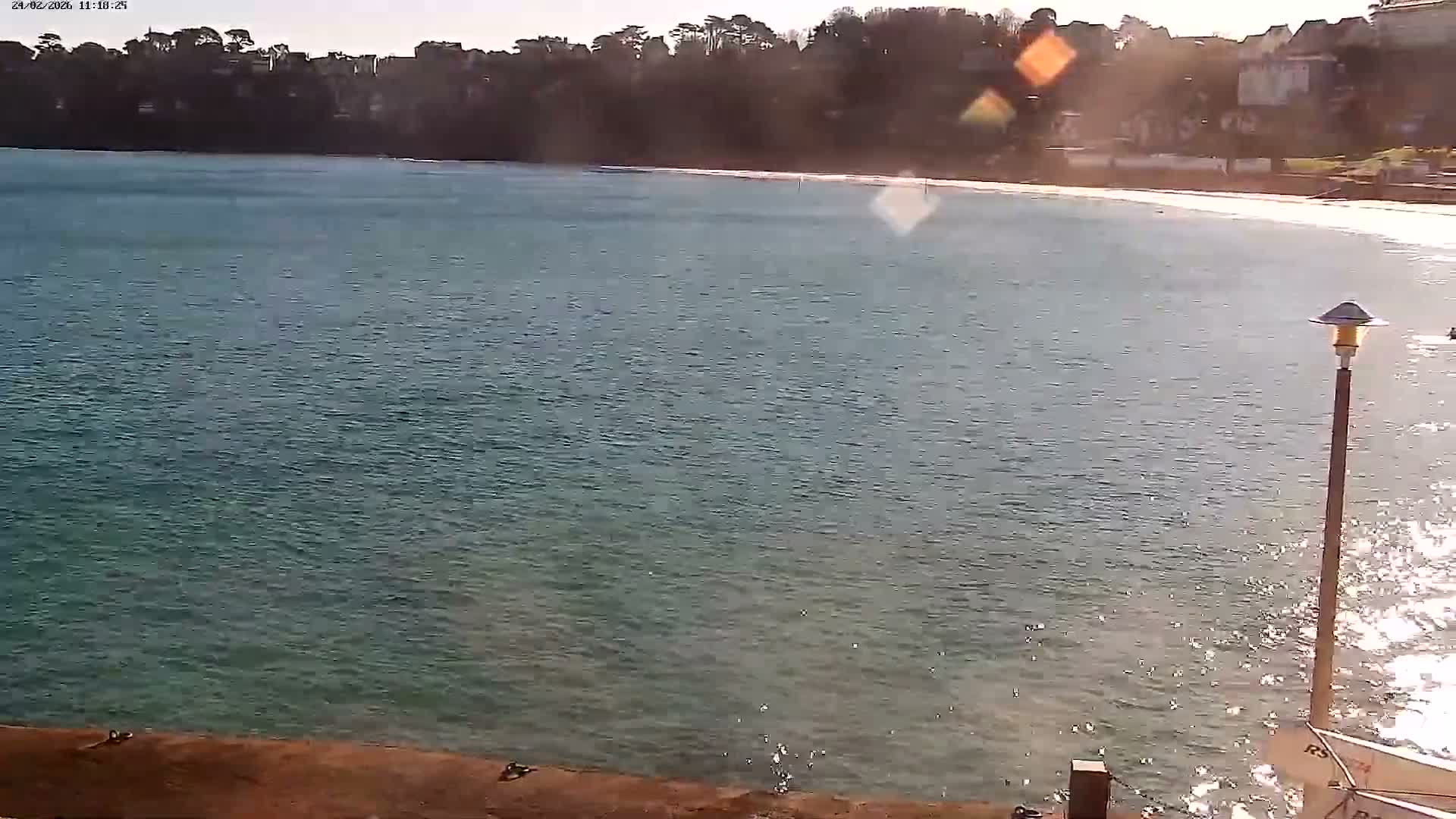 Perros-Guirec Plage de Trestraou Beach Live Cam - Lannion, Cotes-d'Armor, Bretagne, France