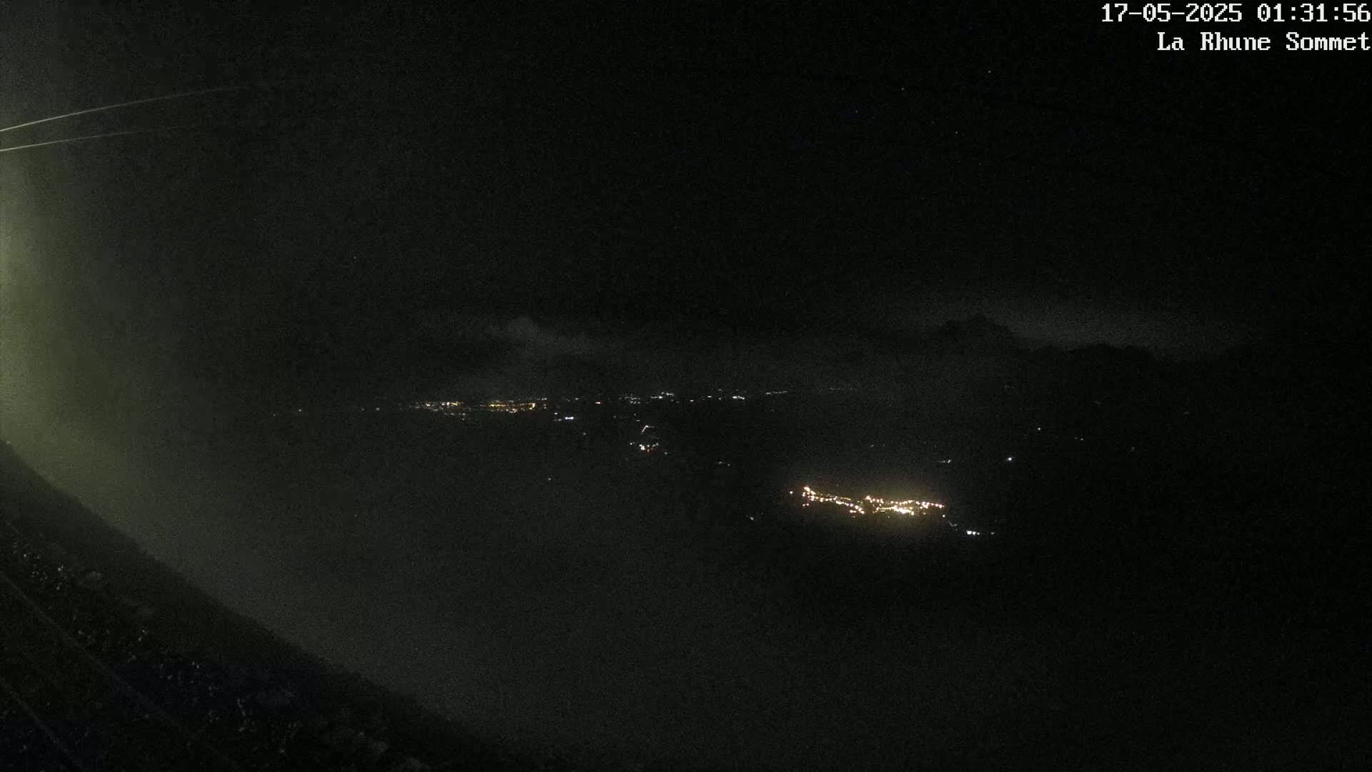 Saint-Jean-de-Luz from Sommet de La Rhune Mountain Summit Panaromic Live Cam - Bayonne, 	Pyrenees-Atlantiques, Nouvelle-Aquitaine, France