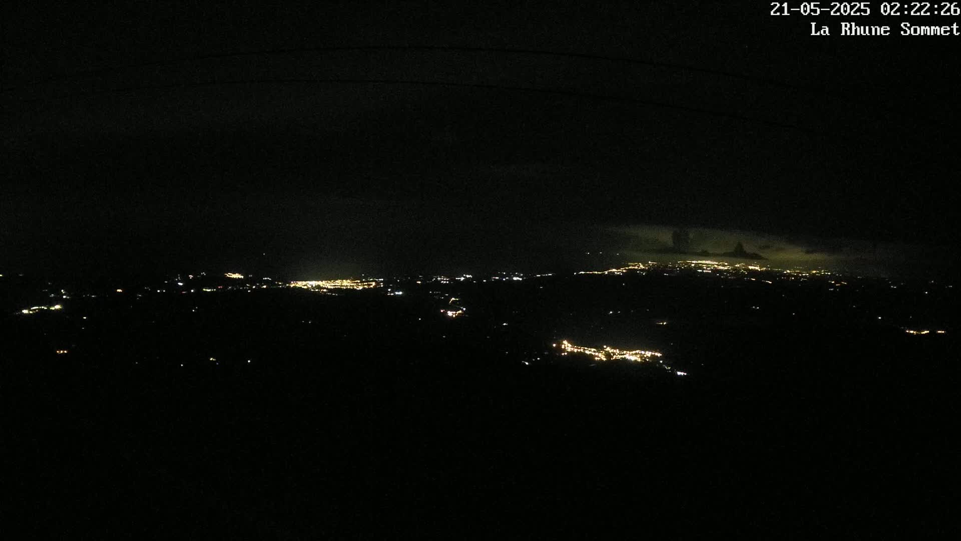 Saint-Jean-de-Luz from Sommet de La Rhune Mountain Summit Panaromic Live Cam - Bayonne, 	Pyrenees-Atlantiques, Nouvelle-Aquitaine, France