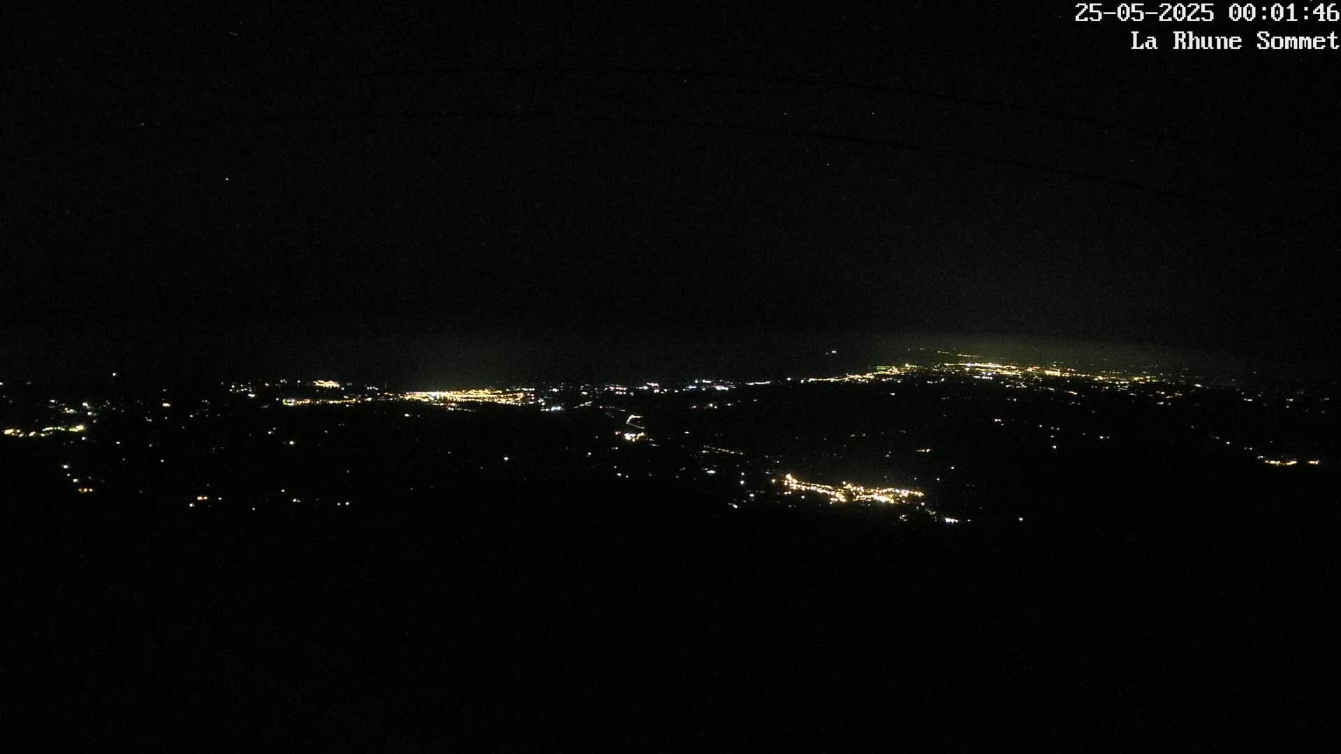 Saint-Jean-de-Luz from Sommet de La Rhune Mountain Summit Panaromic Live Cam - Bayonne, 	Pyrenees-Atlantiques, Nouvelle-Aquitaine, France
