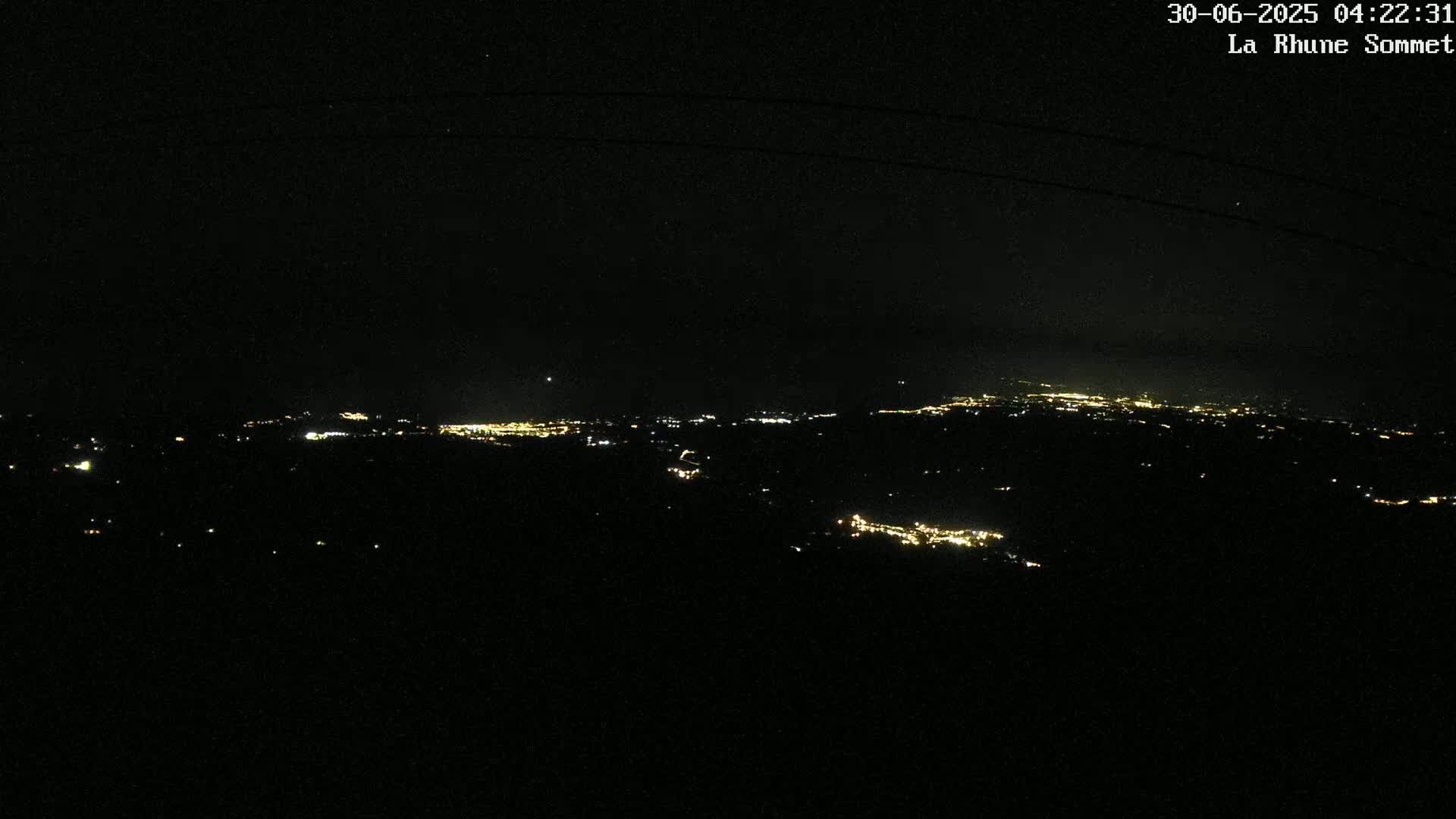 Saint-Jean-de-Luz from Sommet de La Rhune Mountain Summit Panaromic Live Cam - Bayonne, 	Pyrenees-Atlantiques, Nouvelle-Aquitaine, France