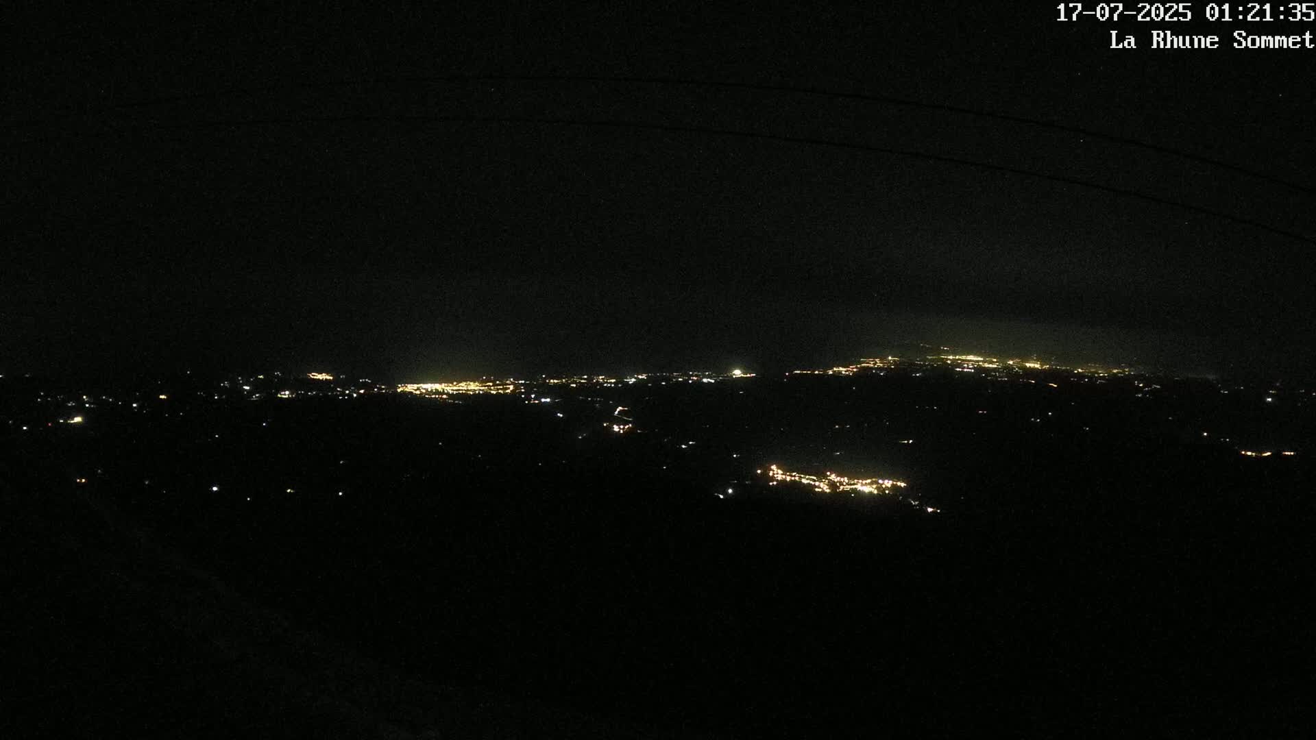 Saint-Jean-de-Luz from Sommet de La Rhune Mountain Summit Panaromic Live Cam - Bayonne, 	Pyrenees-Atlantiques, Nouvelle-Aquitaine, France