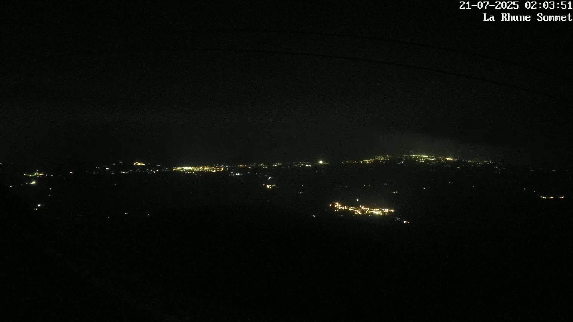 Saint-Jean-de-Luz from Sommet de La Rhune Mountain Summit Panaromic Live Cam - Bayonne, 	Pyrenees-Atlantiques, Nouvelle-Aquitaine, France