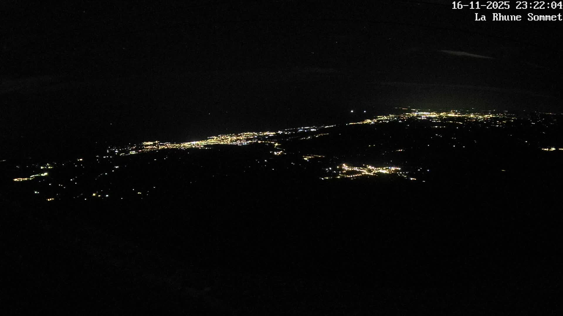Saint-Jean-de-Luz from Sommet de La Rhune Mountain Summit Panaromic Live Cam - Bayonne, 	Pyrenees-Atlantiques, Nouvelle-Aquitaine, France