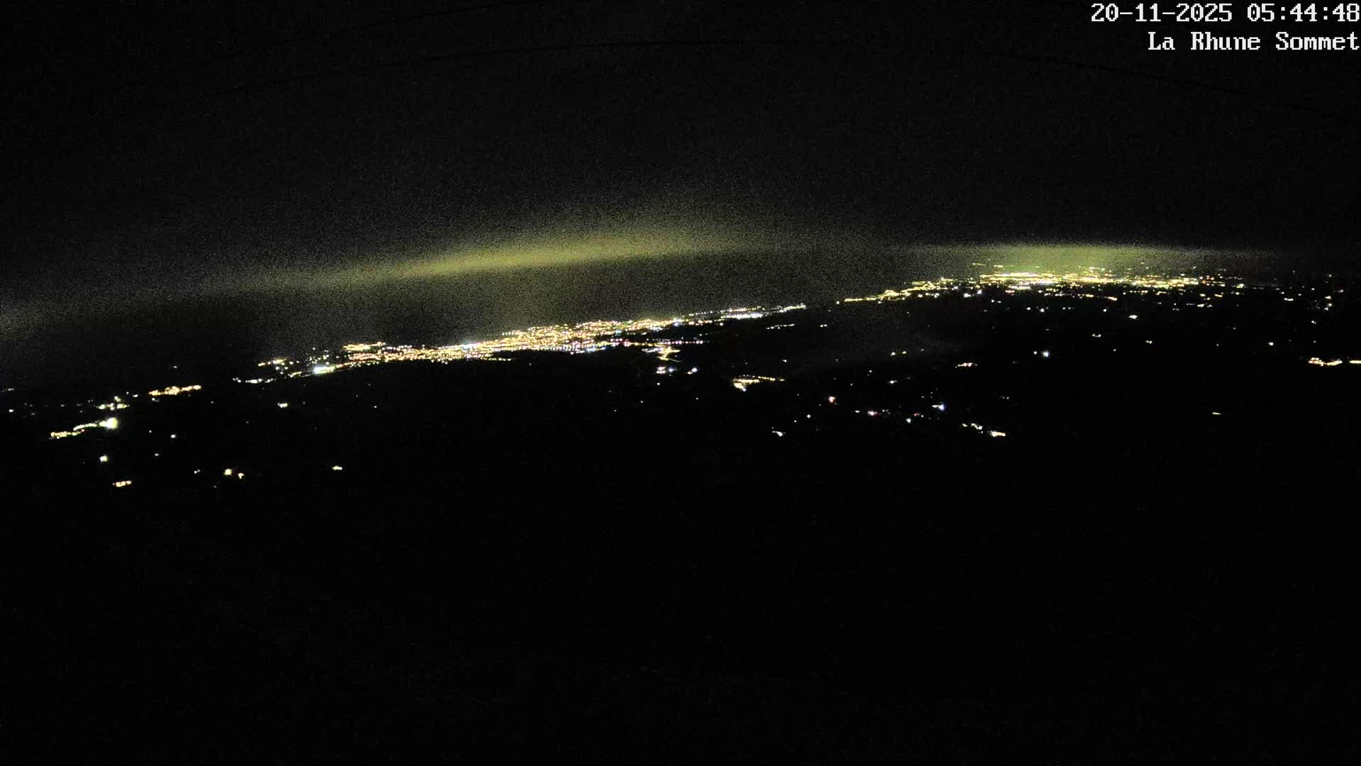 Saint-Jean-de-Luz from Sommet de La Rhune Mountain Summit Panaromic Live Cam - Bayonne, 	Pyrenees-Atlantiques, Nouvelle-Aquitaine, France