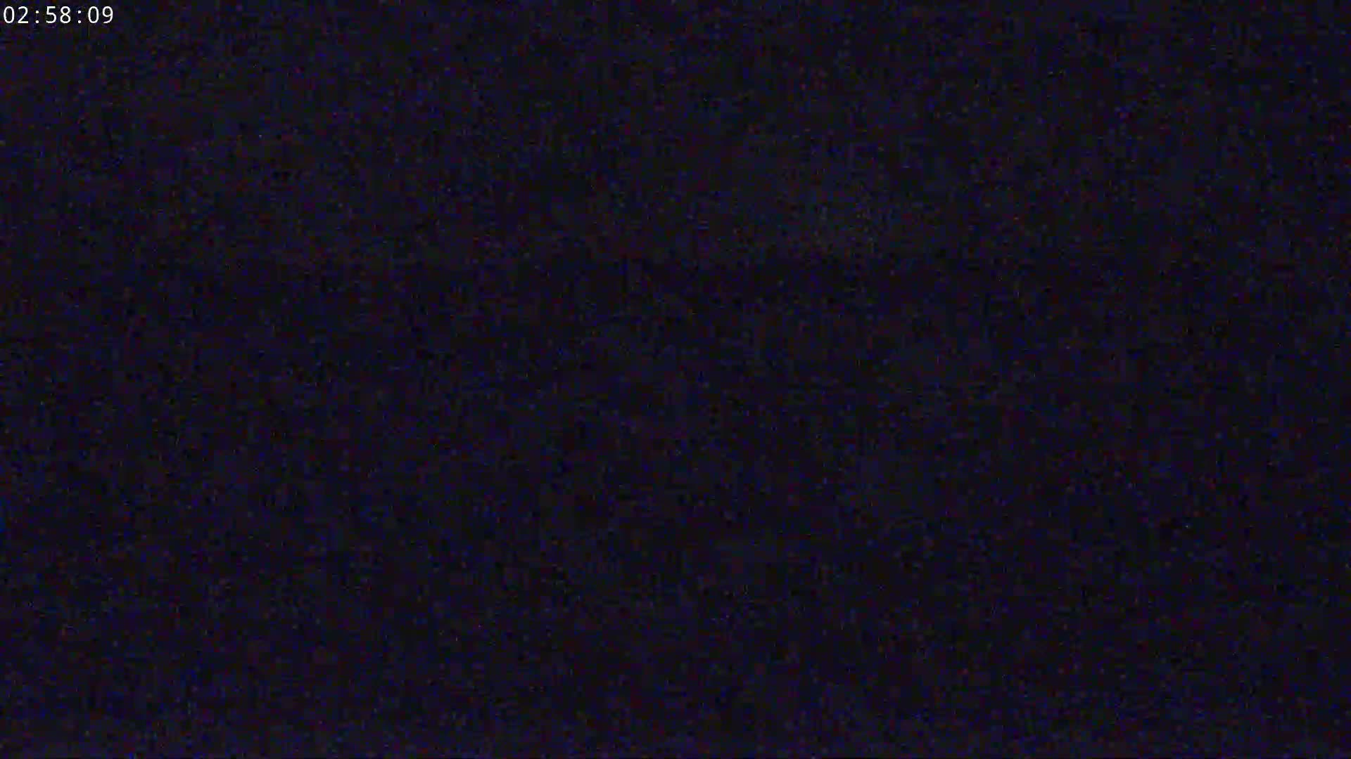 The image shows a dark, possibly nighttime scene with a grainy texture.