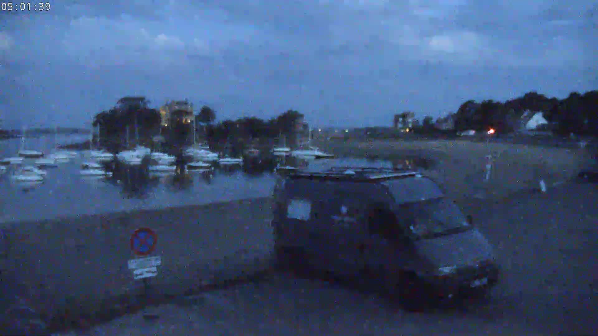 Saint-Briac-sur-Mer, Port & Plage de Bechet Live Cam - Saint-Malo, Ille-et-Vilaine, Bretagne, France