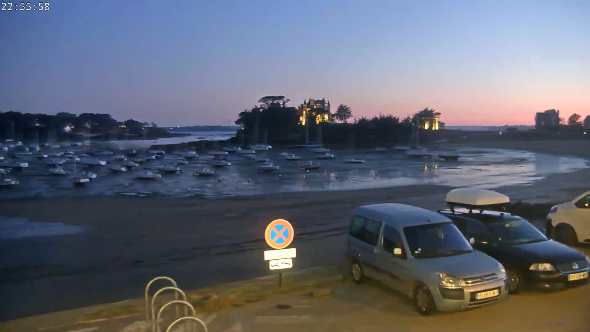 Saint-Briac-sur-Mer, Port & Plage de Bechet Live Cam - Saint-Malo, Ille-et-Vilaine, Bretagne, France