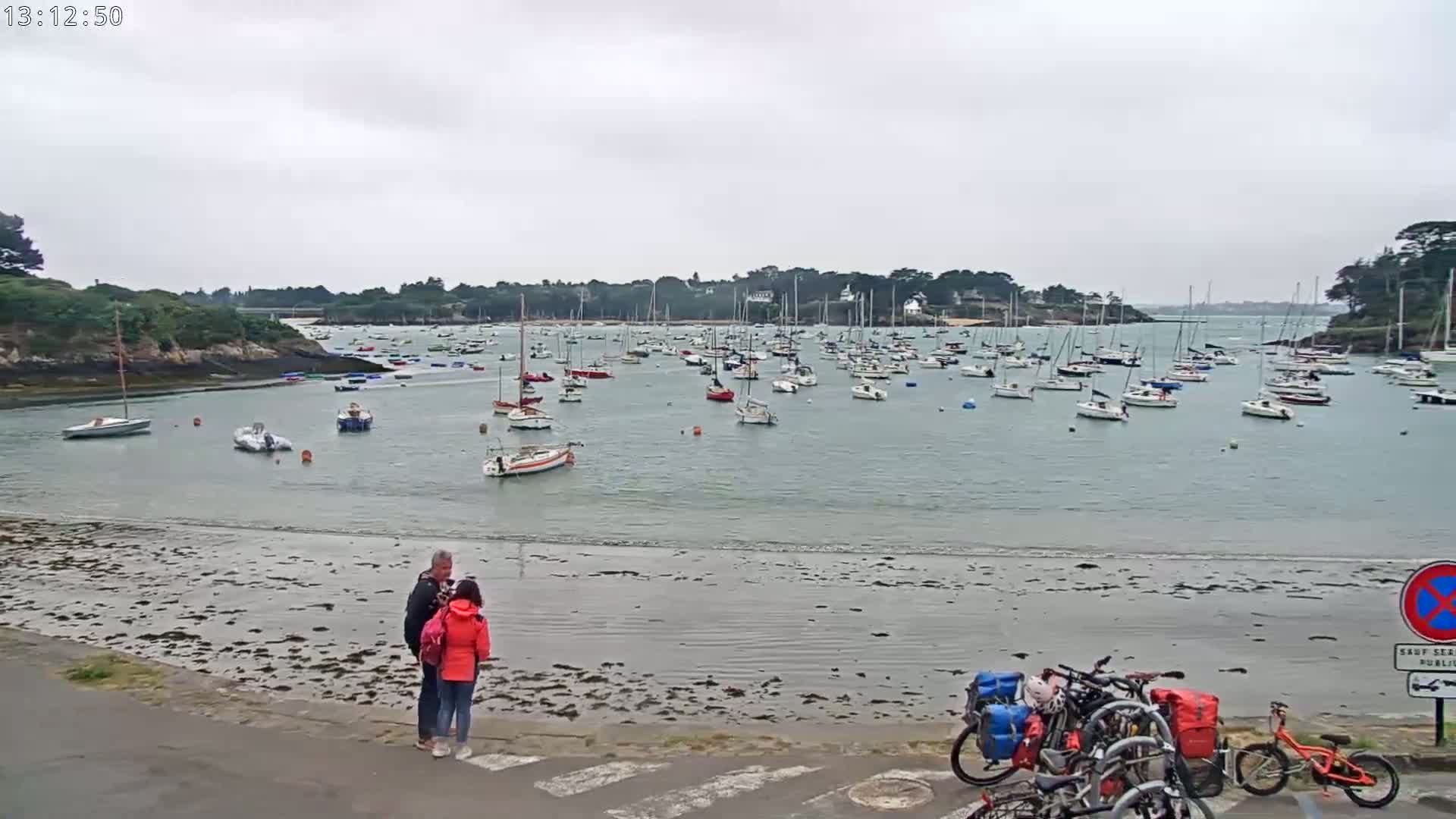 Saint-Briac-sur-Mer, Port & Plage de Bechet Live Cam - Saint-Malo, Ille-et-Vilaine, Bretagne, France
