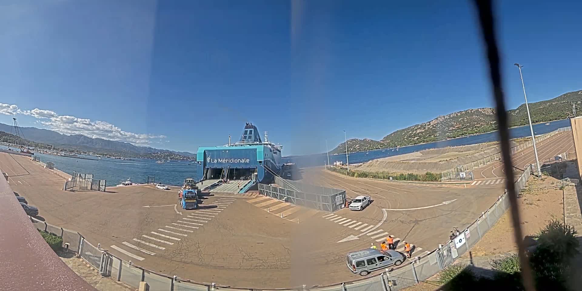 Corse (Corsica), Porto Vecchio Port  Live Cam -  Sartene, Corse-du-Sud, Corse, France