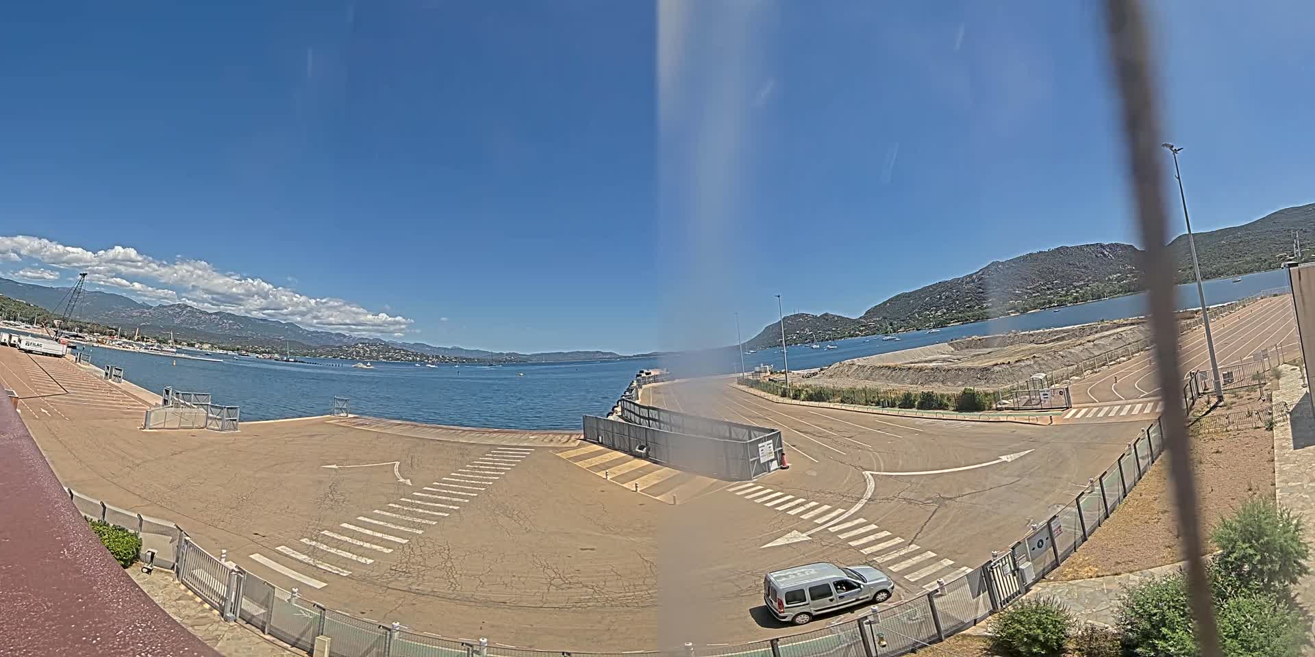 Corse (Corsica), Porto Vecchio Port  Live Cam -  Sartene, Corse-du-Sud, Corse, France