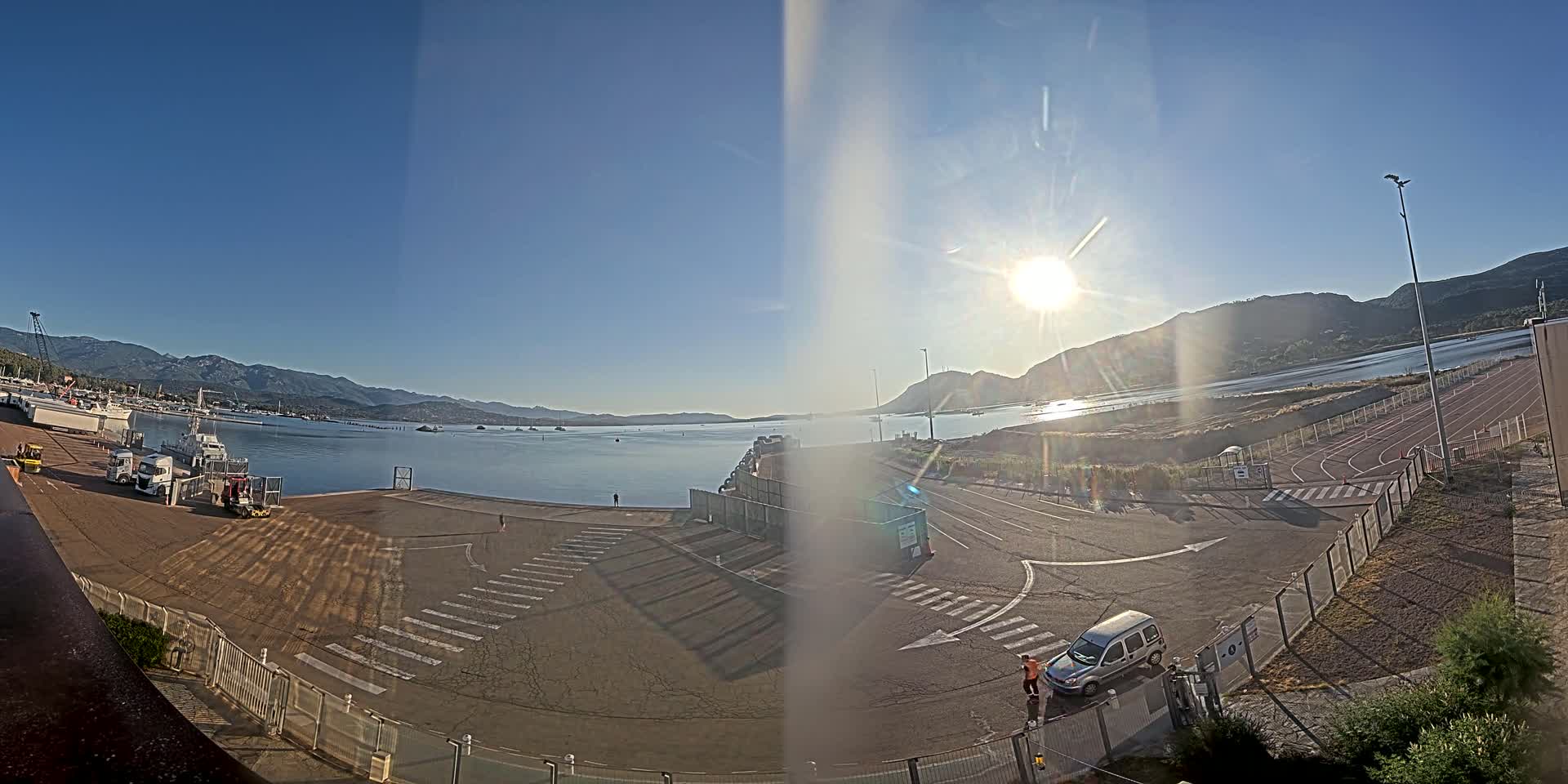 Corse (Corsica), Porto Vecchio Port  Live Cam -  Sartene, Corse-du-Sud, Corse, France