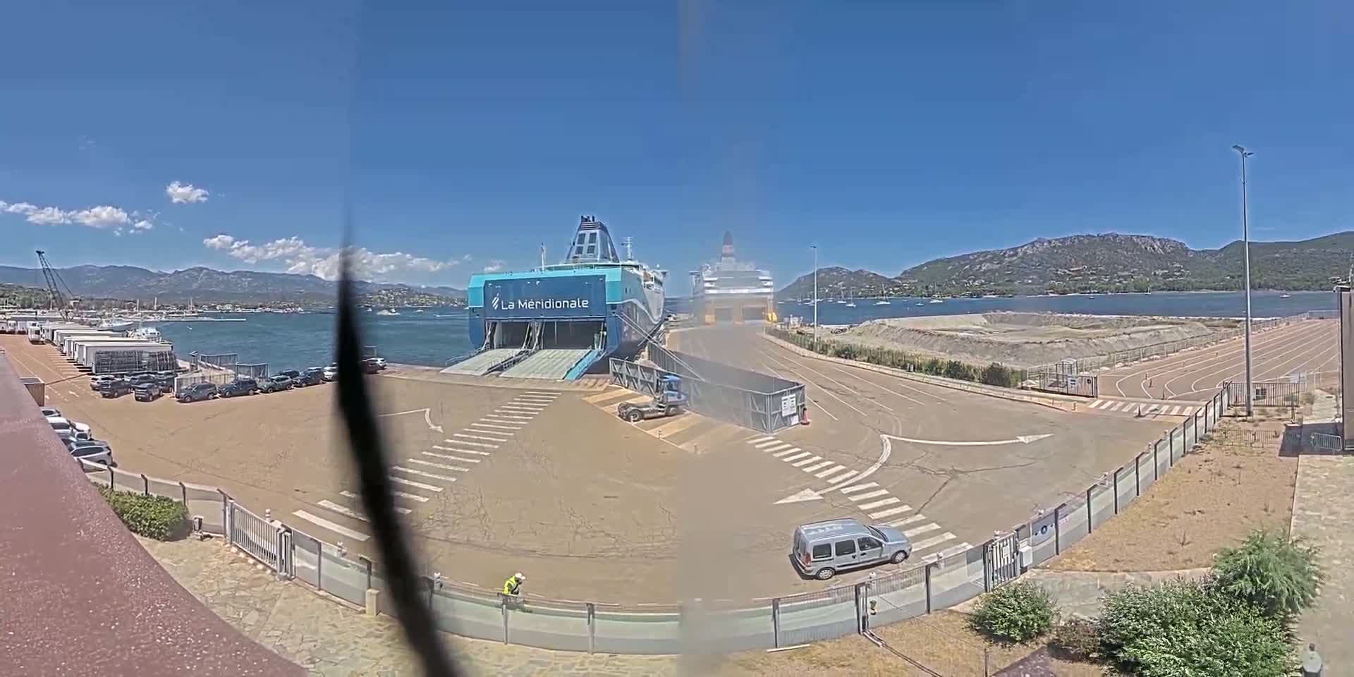Corse (Corsica), Porto Vecchio Port  Live Cam -  Sartene, Corse-du-Sud, Corse, France