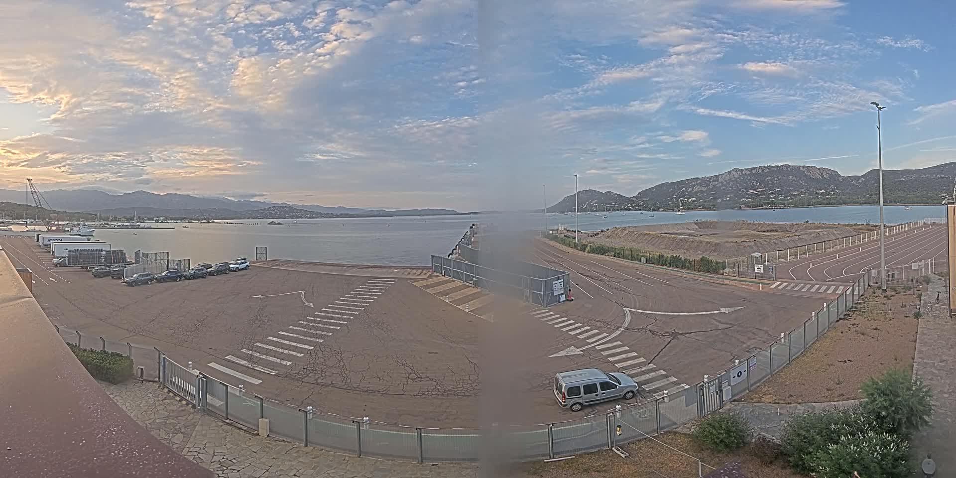 Corse (Corsica), Porto Vecchio Port  Live Cam -  Sartene, Corse-du-Sud, Corse, France