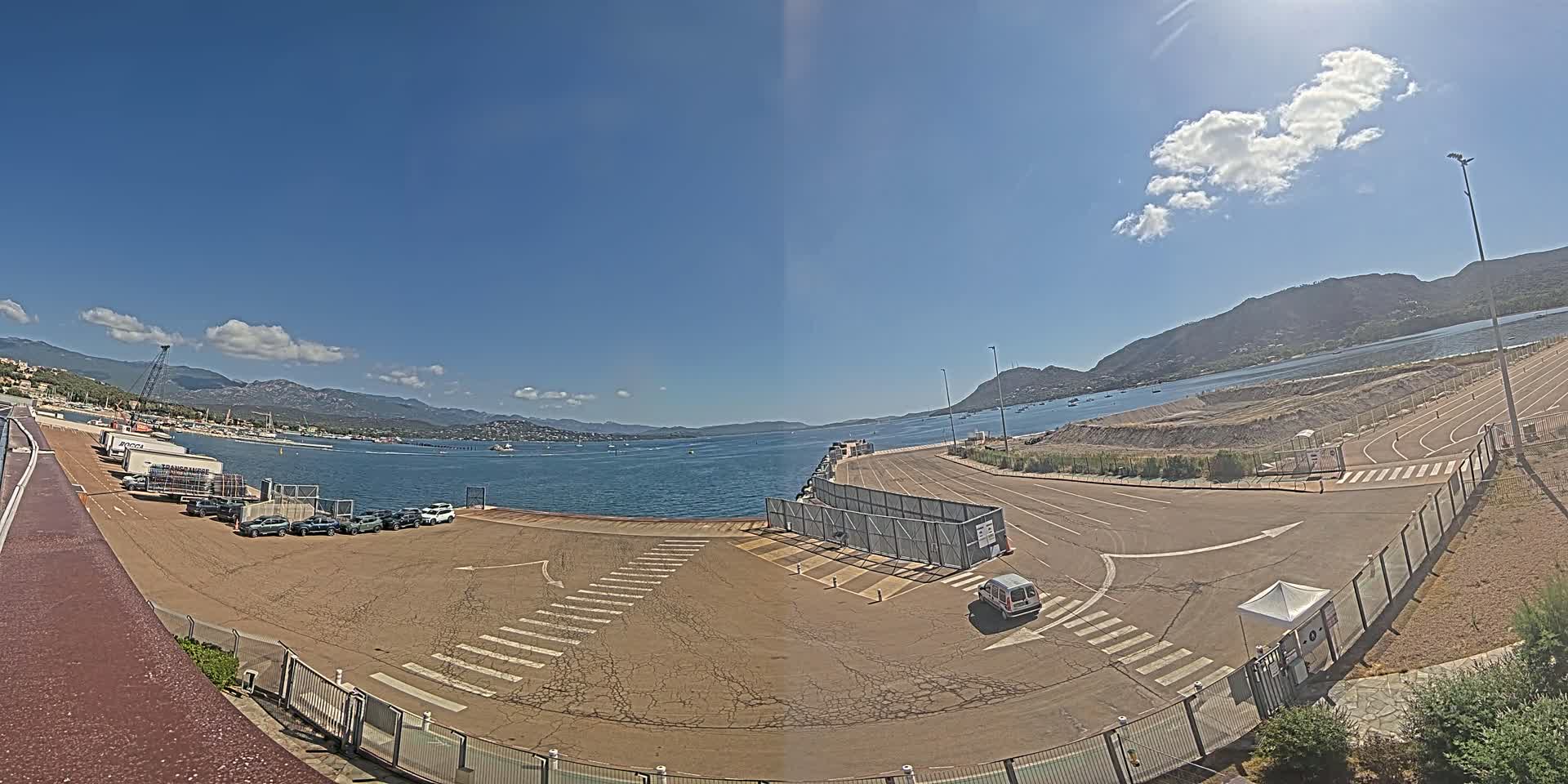 Corse (Corsica), Porto Vecchio Port  Live Cam -  Sartene, Corse-du-Sud, Corse, France