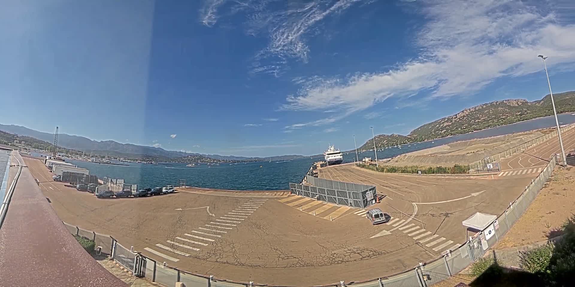 Corse (Corsica), Porto Vecchio Port  Live Cam -  Sartene, Corse-du-Sud, Corse, France