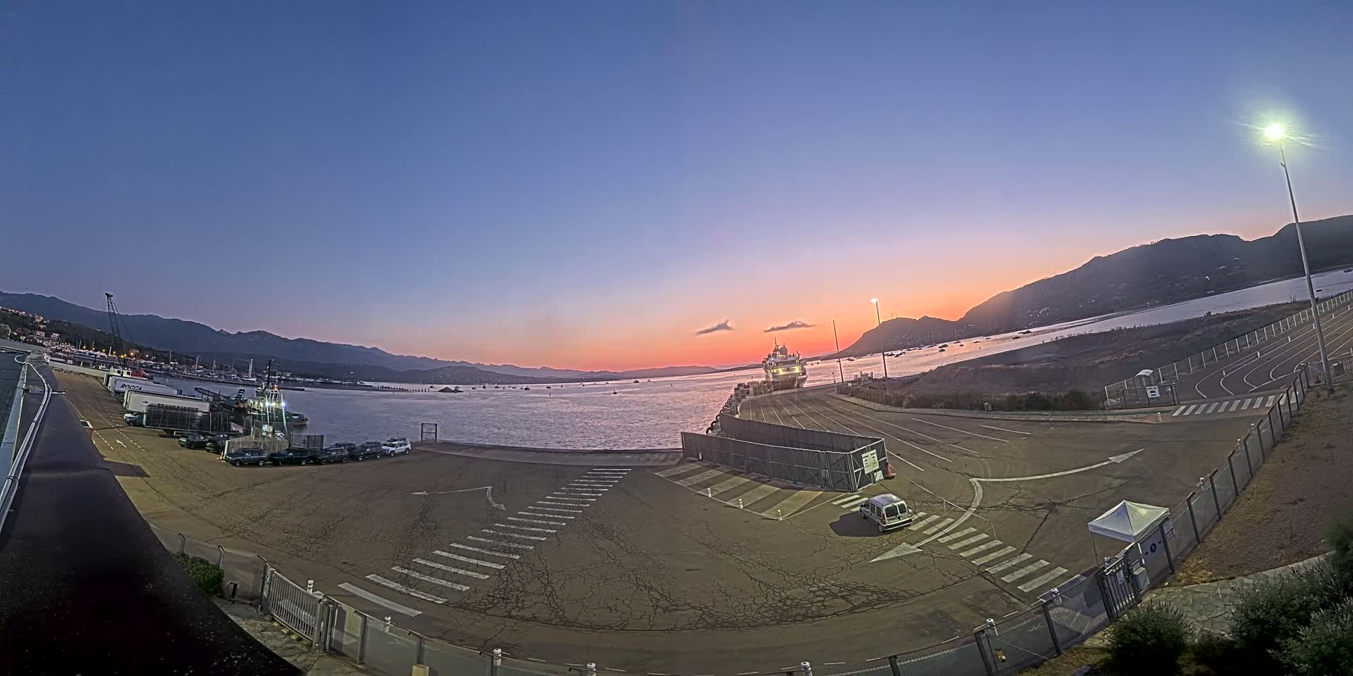 Corse (Corsica), Porto Vecchio Port  Live Cam -  Sartene, Corse-du-Sud, Corse, France
