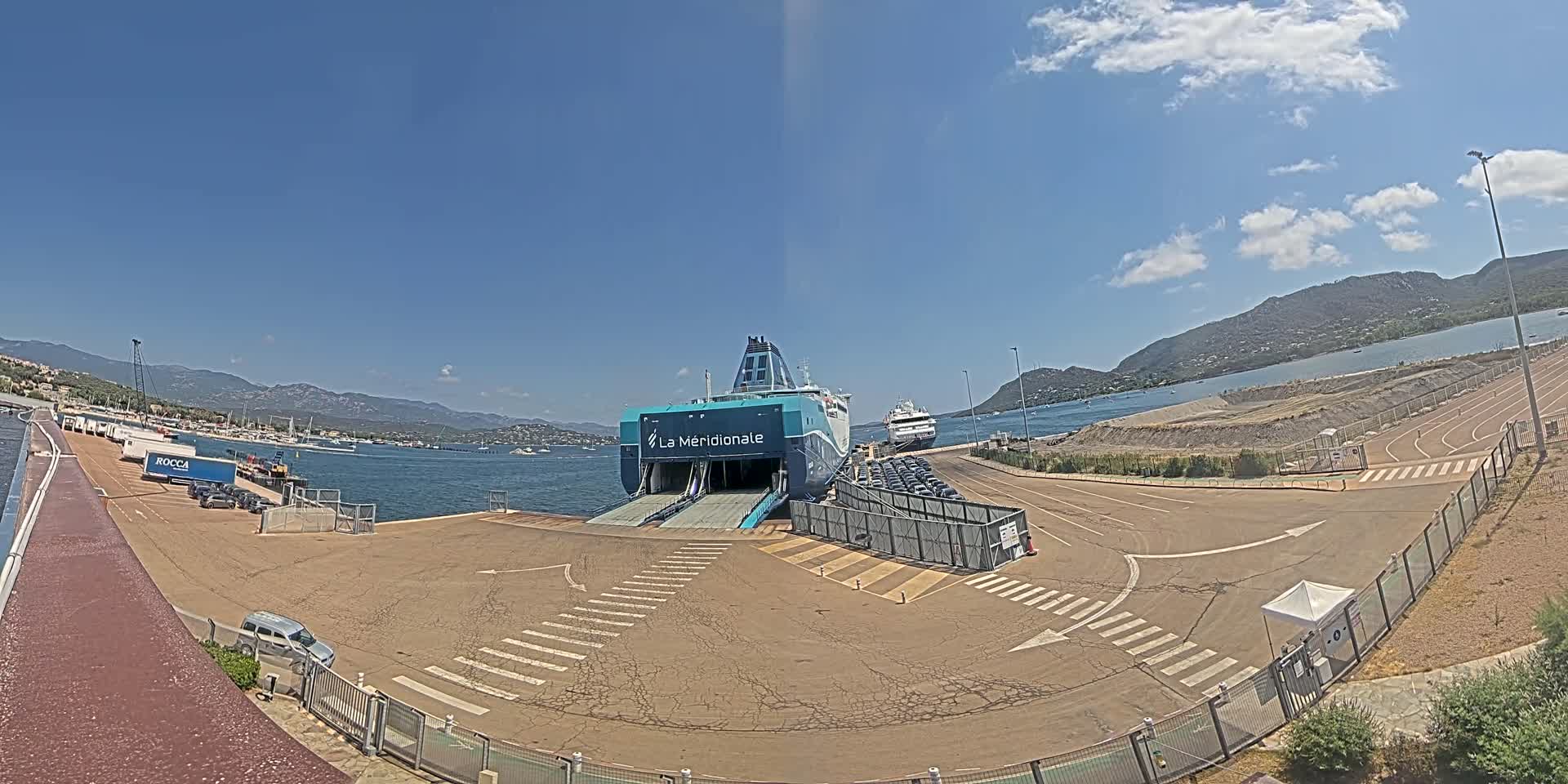 Corse (Corsica), Porto Vecchio Port  Live Cam -  Sartene, Corse-du-Sud, Corse, France