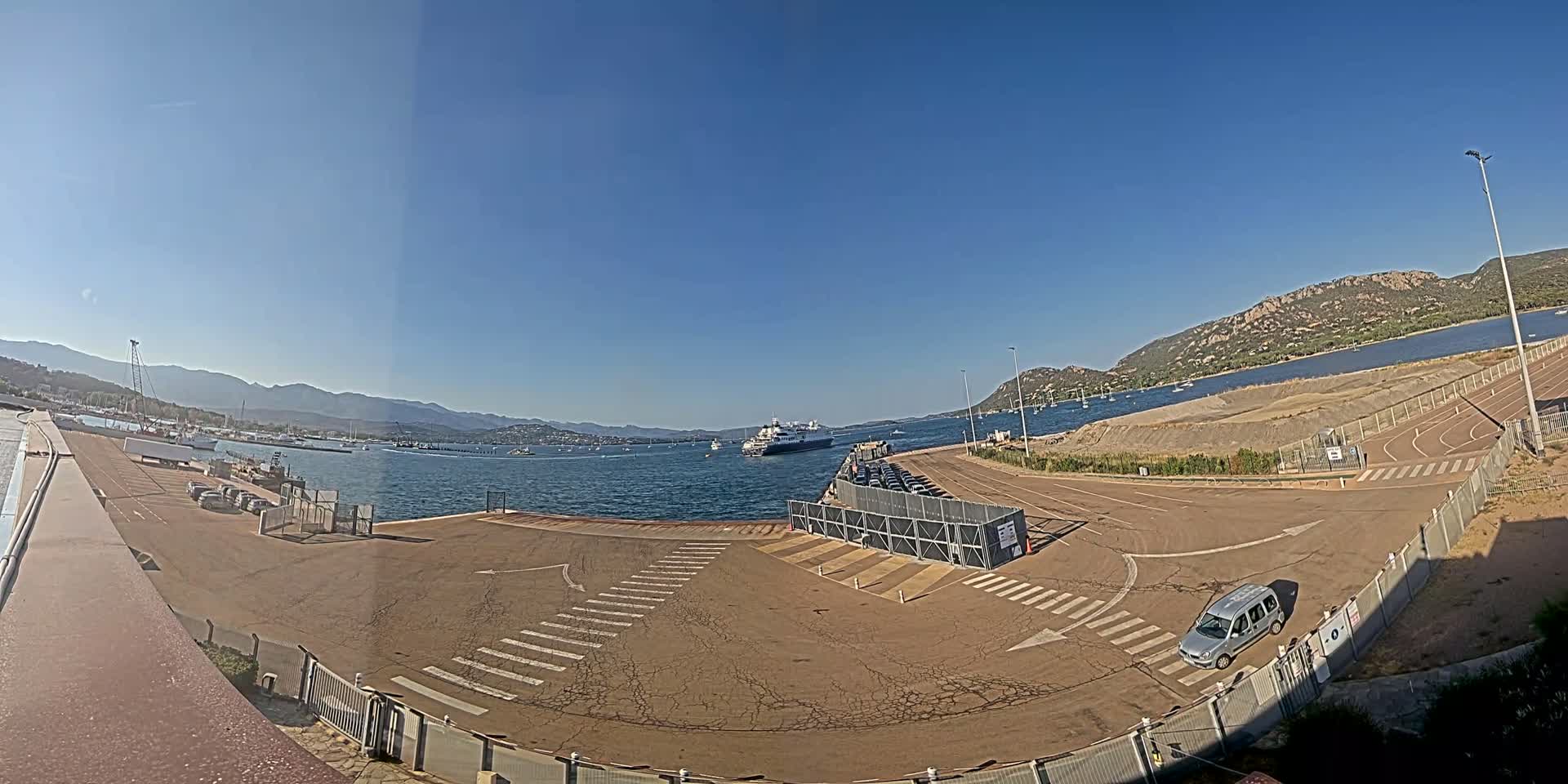 Corse (Corsica), Porto Vecchio Port  Live Cam -  Sartene, Corse-du-Sud, Corse, France